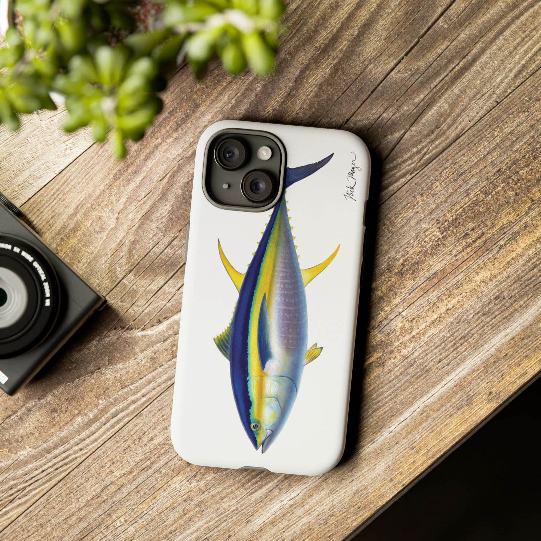 Yellowfin Tuna iPhone 15 Case