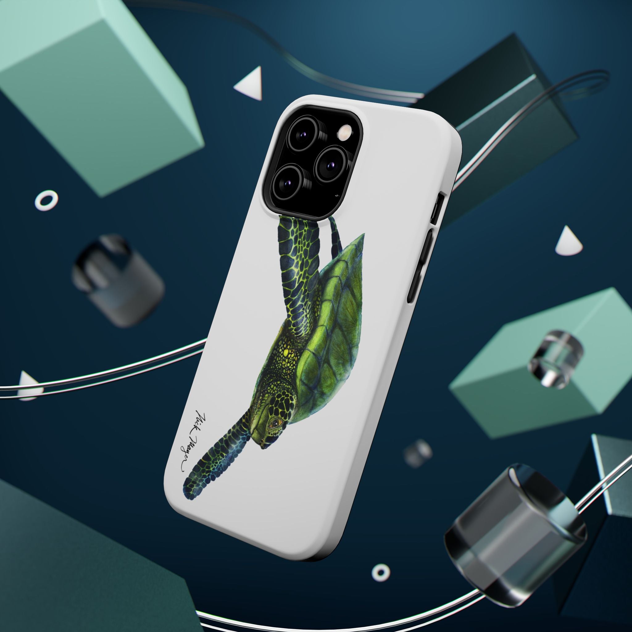 Green Sea Turtle MagSafe iPhone Case