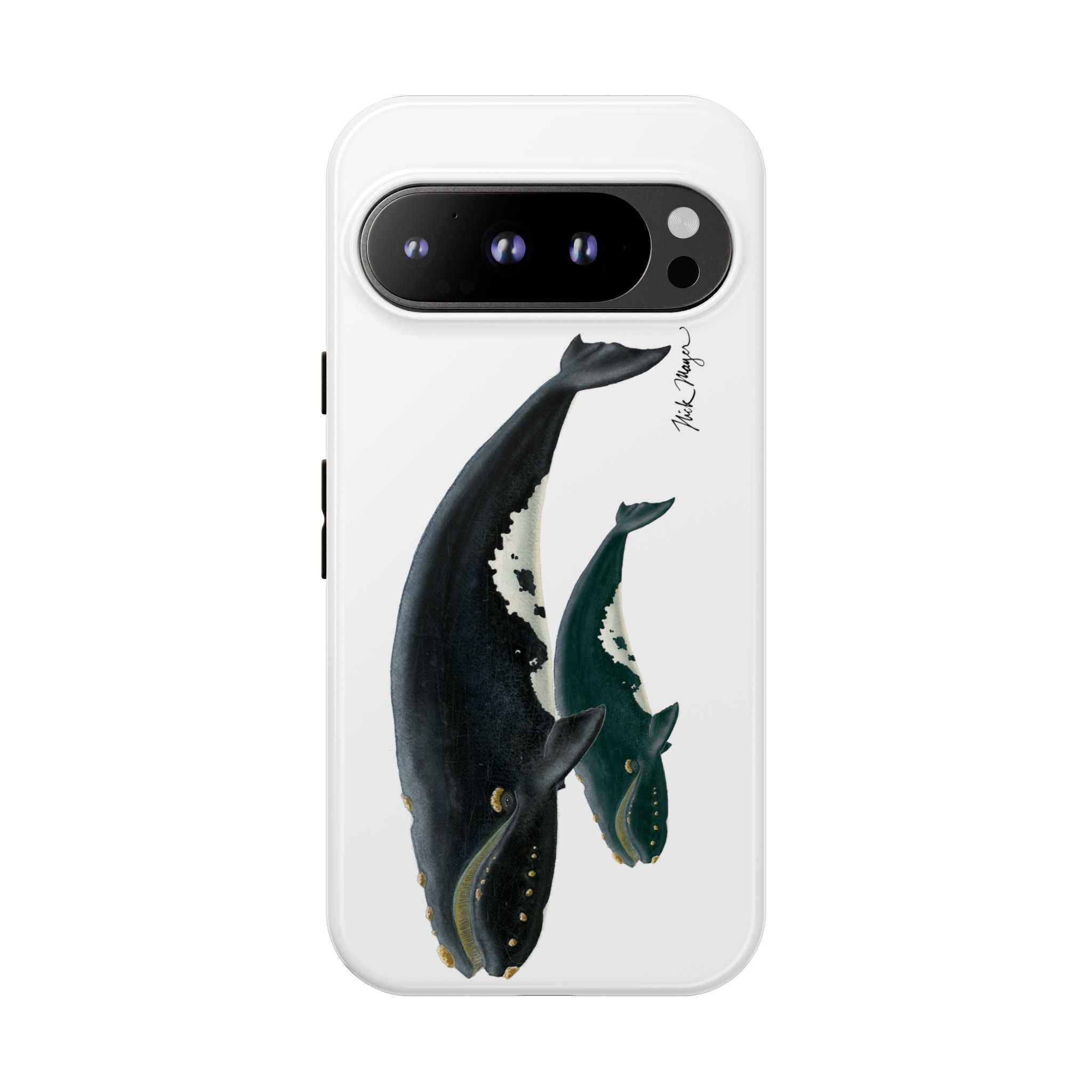 Mother & Calf Right Whale Phone Case (Samsung)