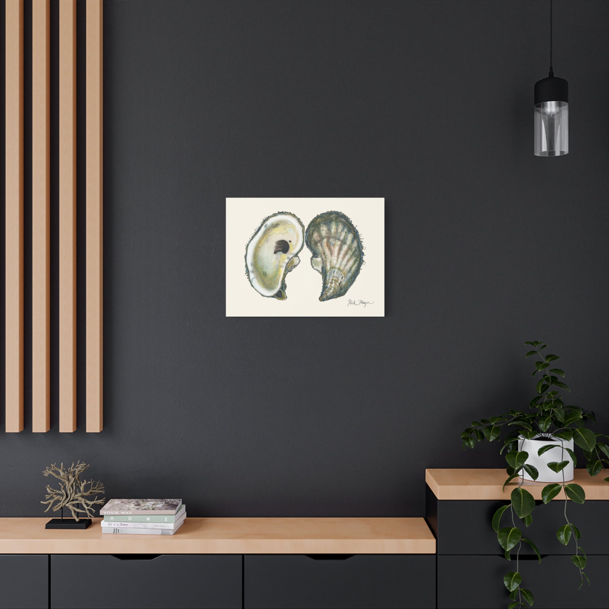 Atlantic Oysters I Canvas Print