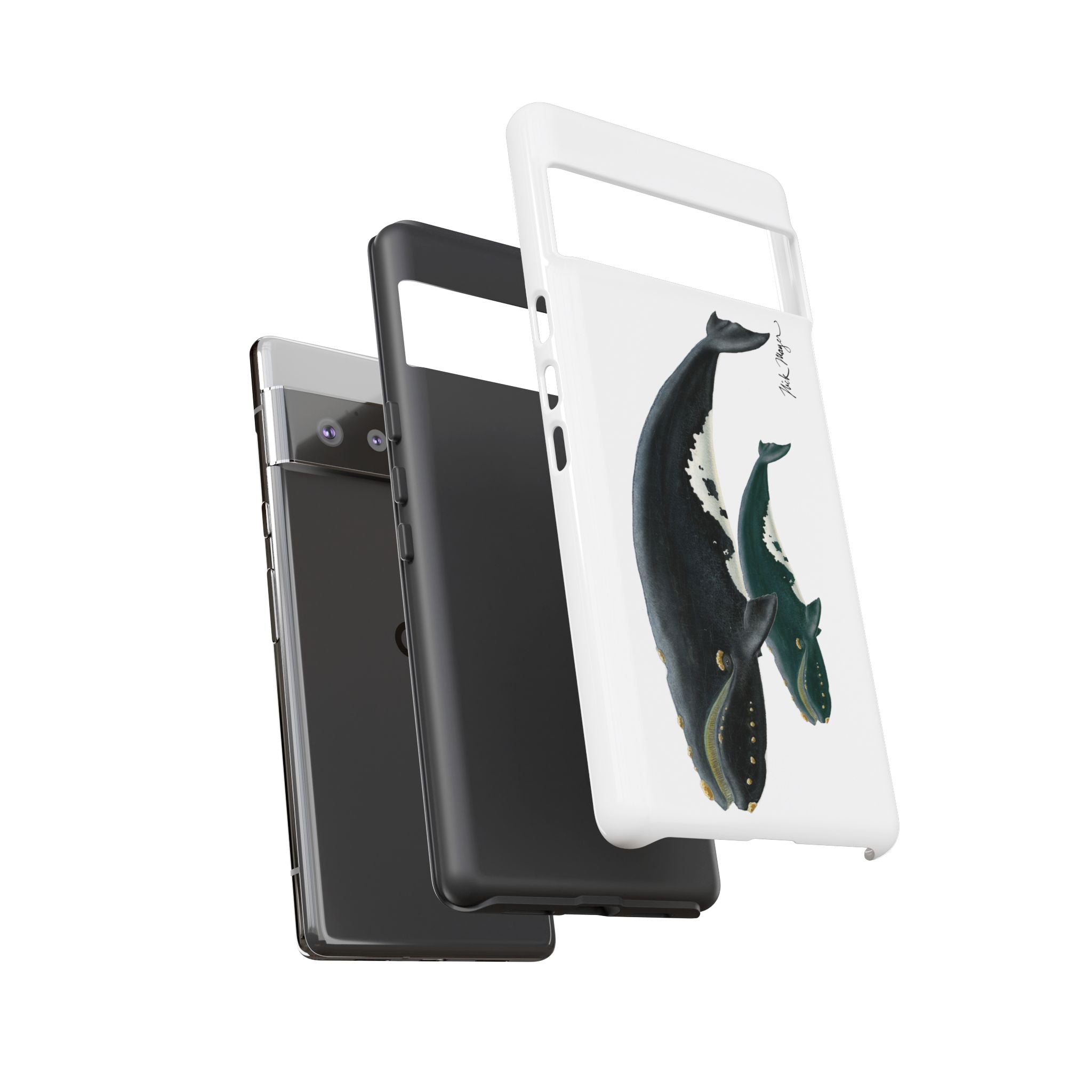 Mother & Calf Right Whale Phone Case (Samsung)