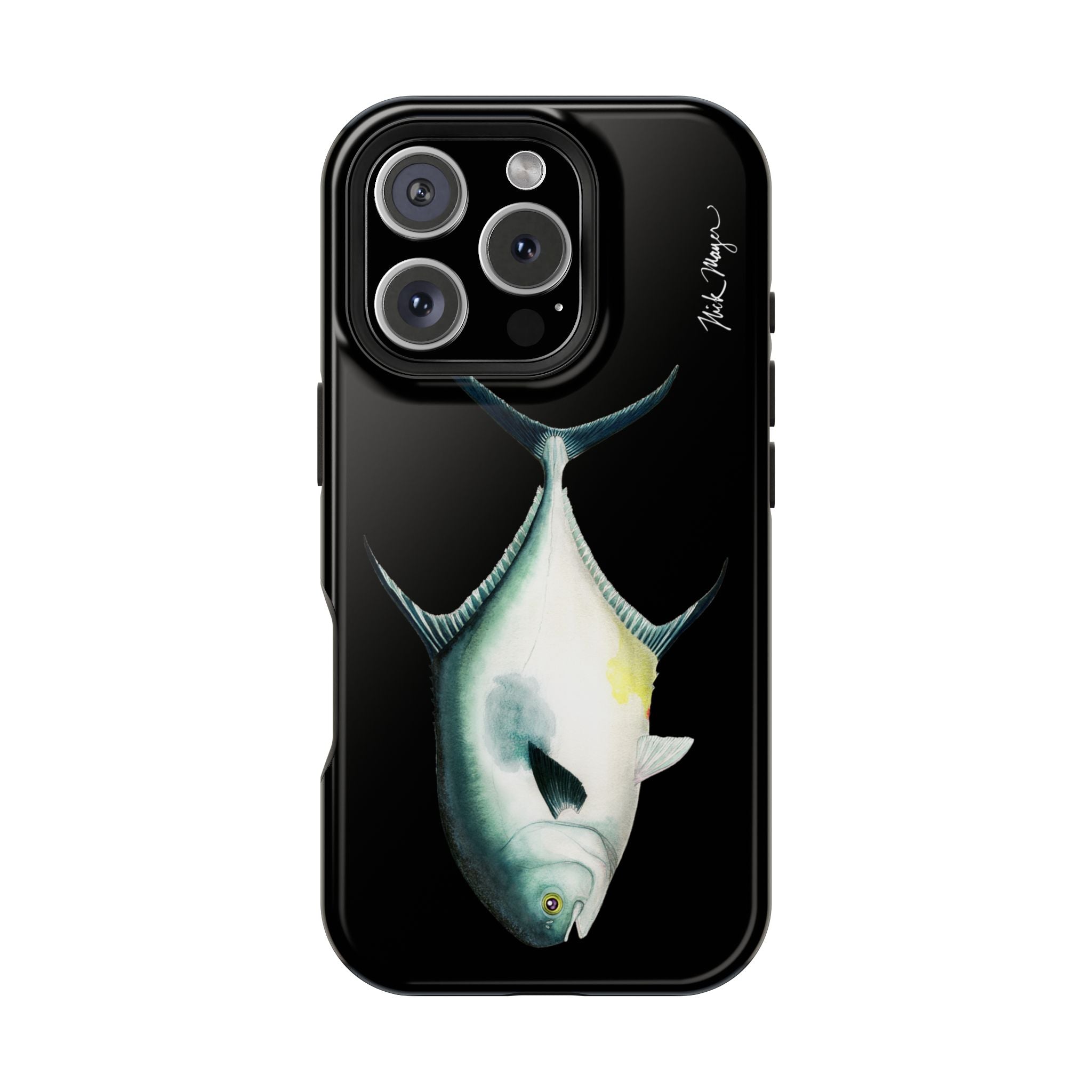 Atlantic Permit MagSafe Black iPhone Case