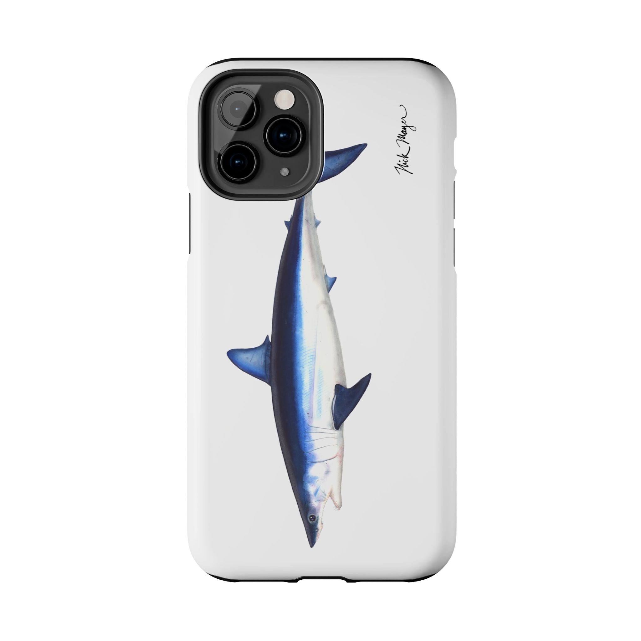 Mako Shark White Phone Case (iPhone)
