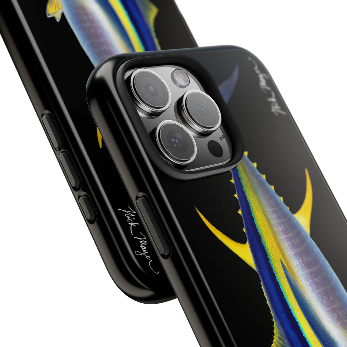 Yellowfin Tuna Black Phone Case (iPhone) Printify
