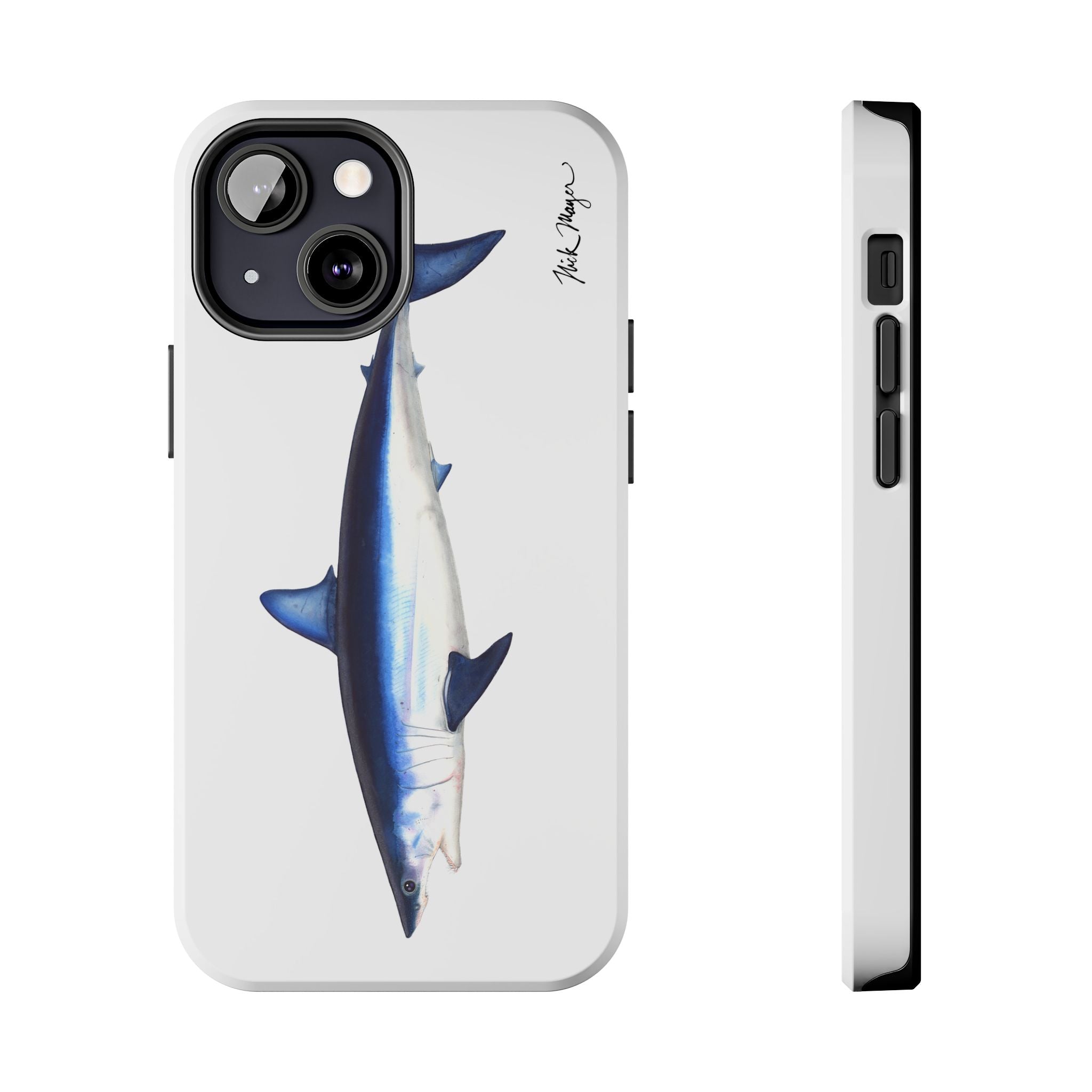 Mako Shark White Phone Case (iPhone)
