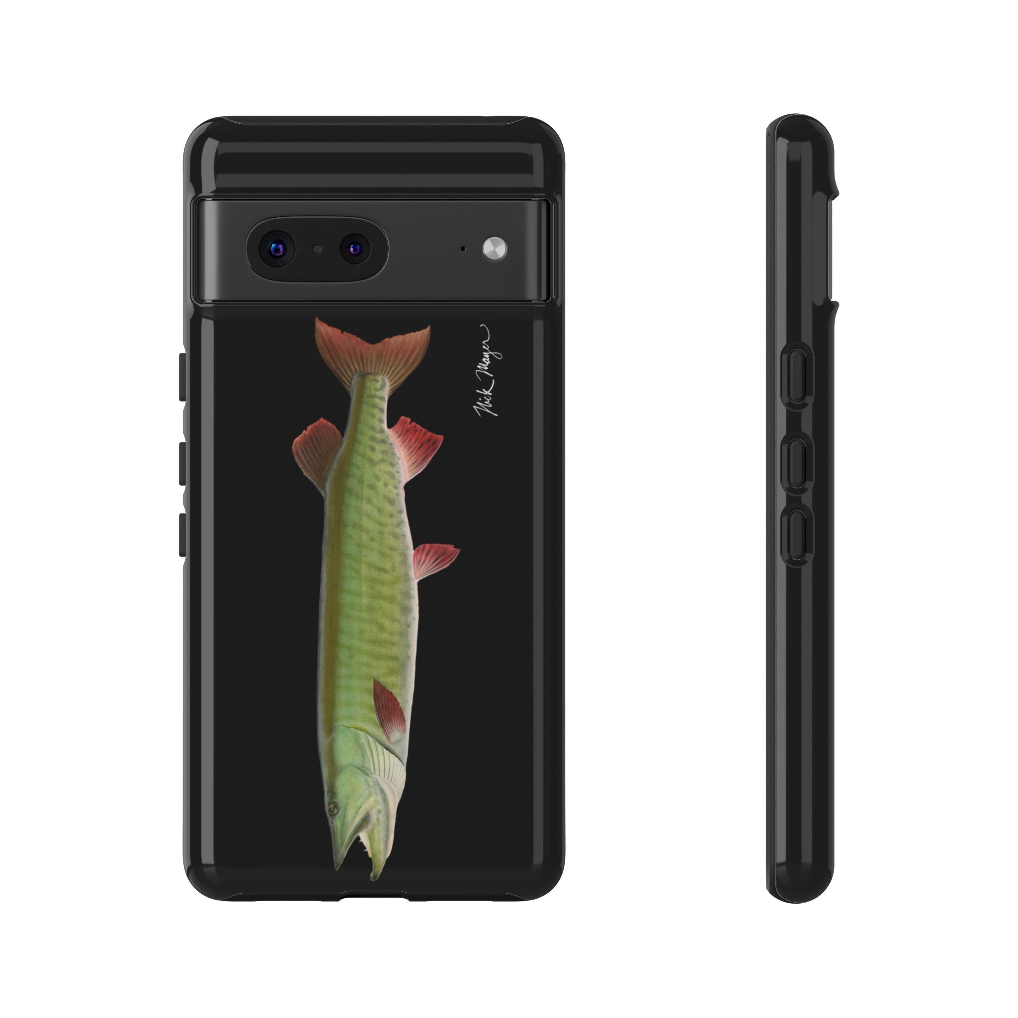 Trophy Muskie Black Phone Case (Samsung)