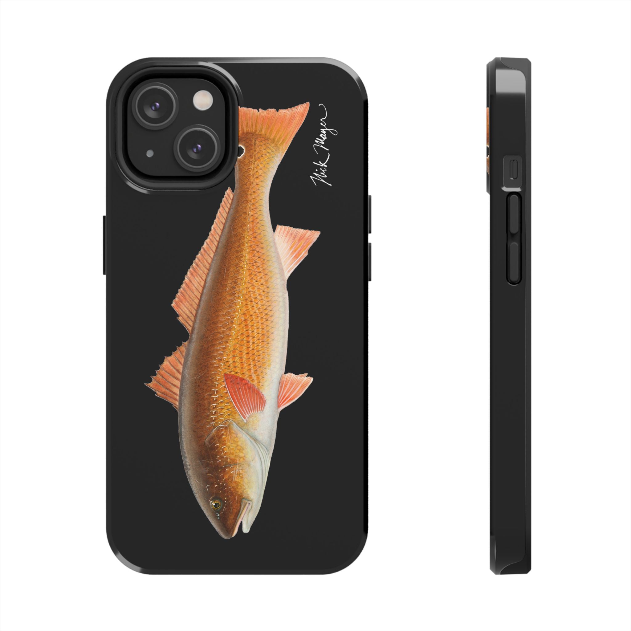 Redfish Black Phone Case (iPhone)