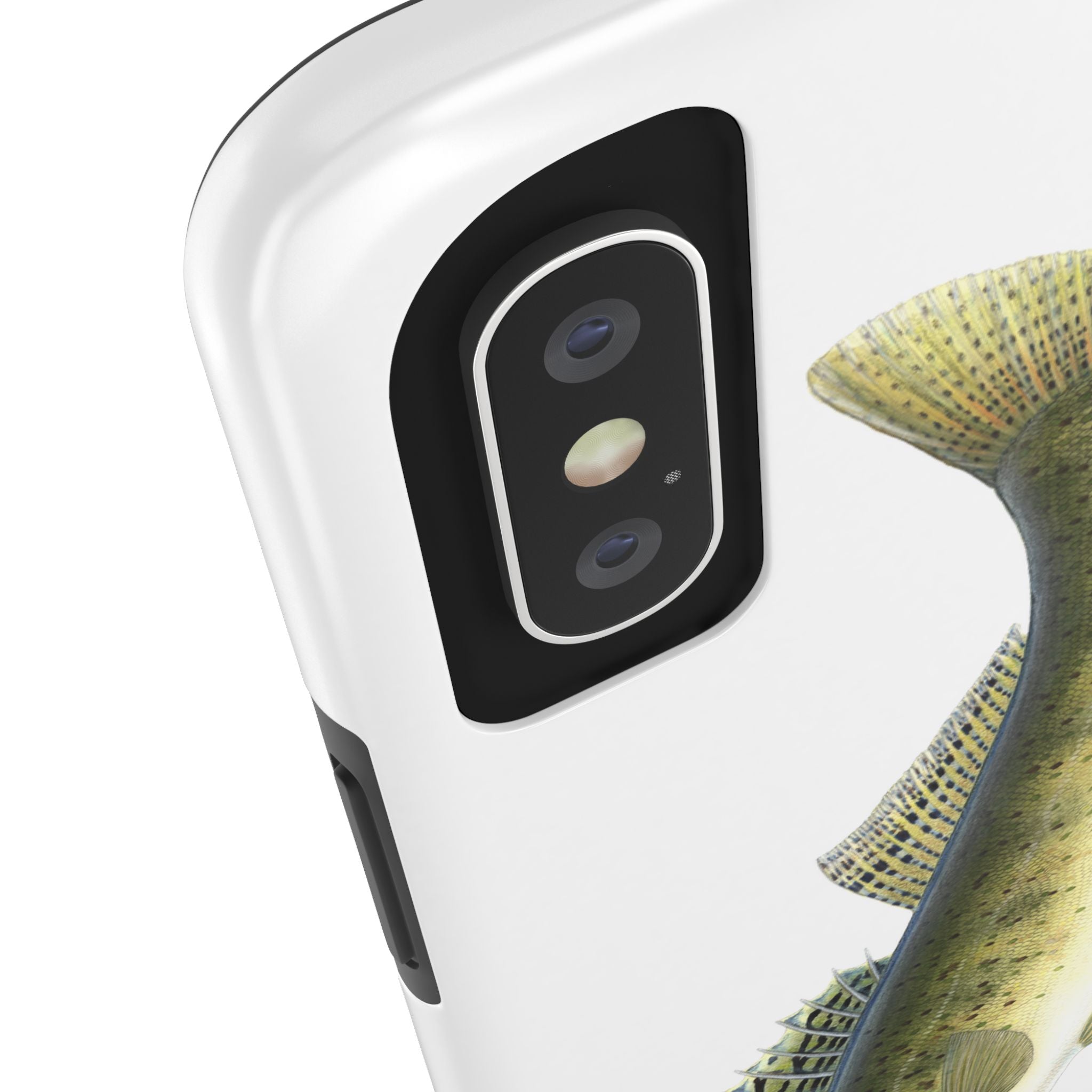 Walleye White Phone Case (iPhone)