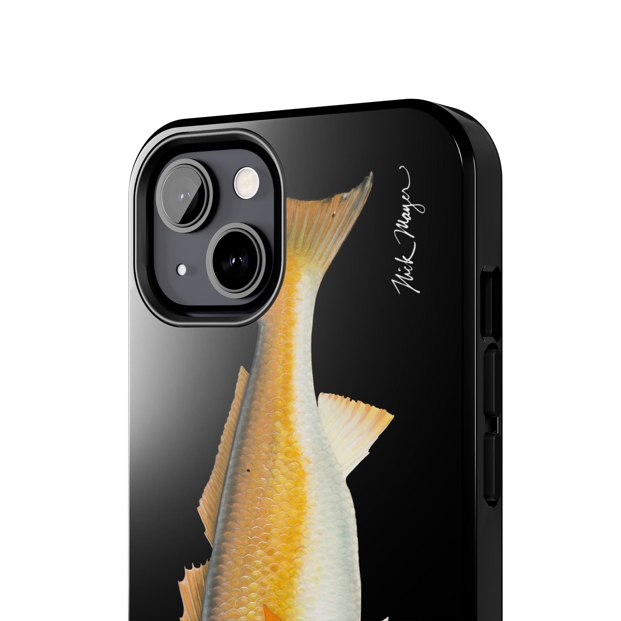 Bull Redfish Black Phone Case (iPhone)
