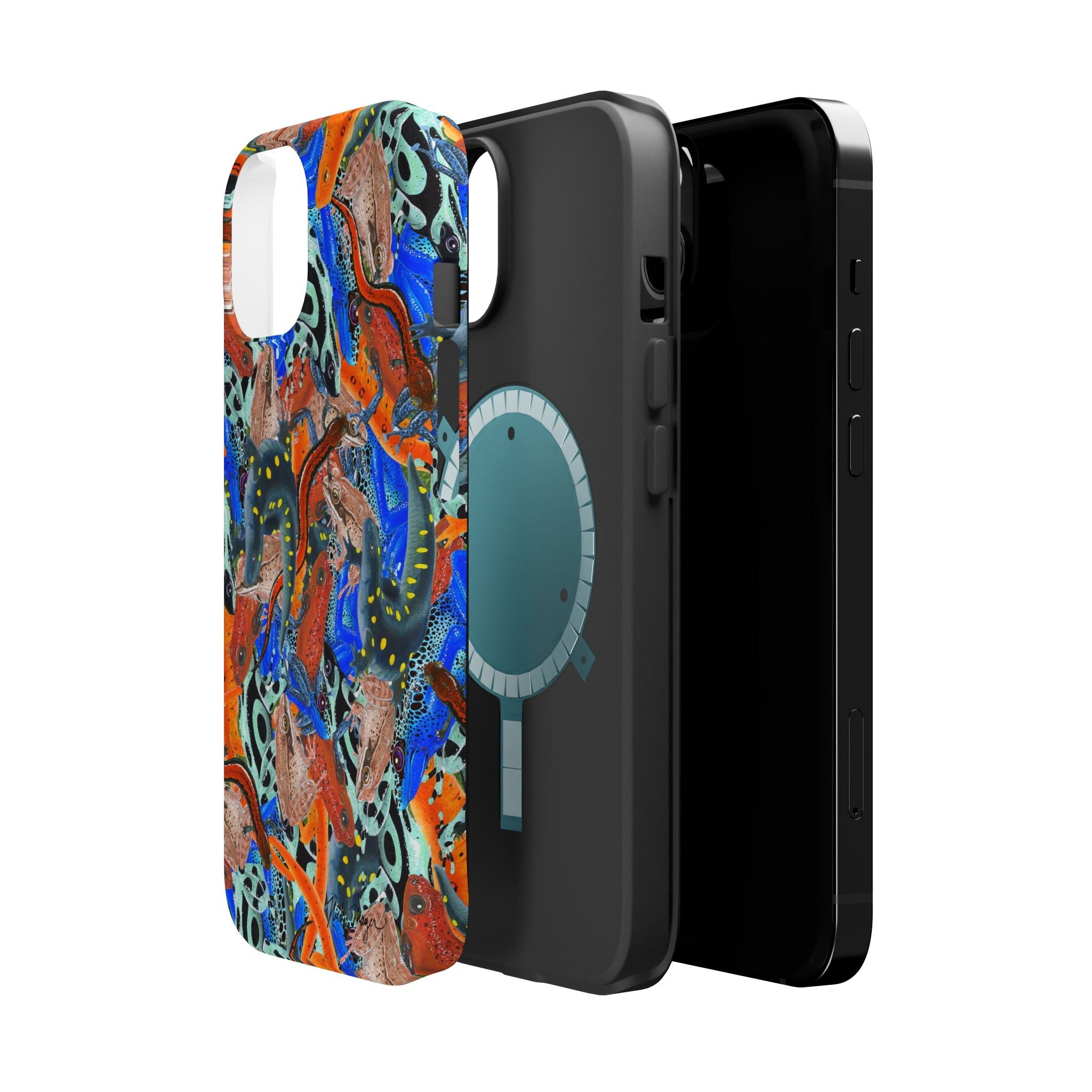 NEW Frogs and Salamanders MagSafe iPhone Case