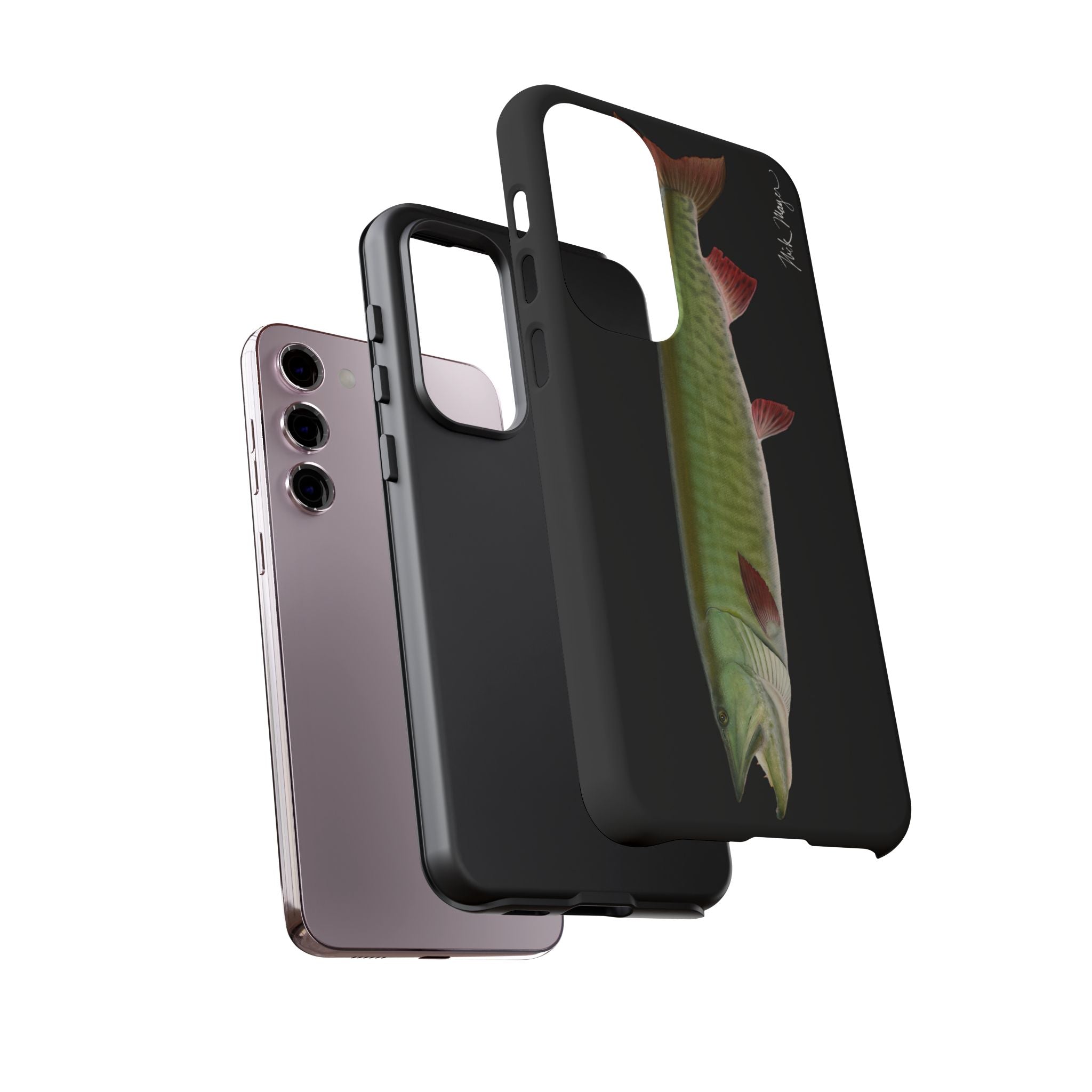 Trophy Muskie Black Phone Case (Samsung)