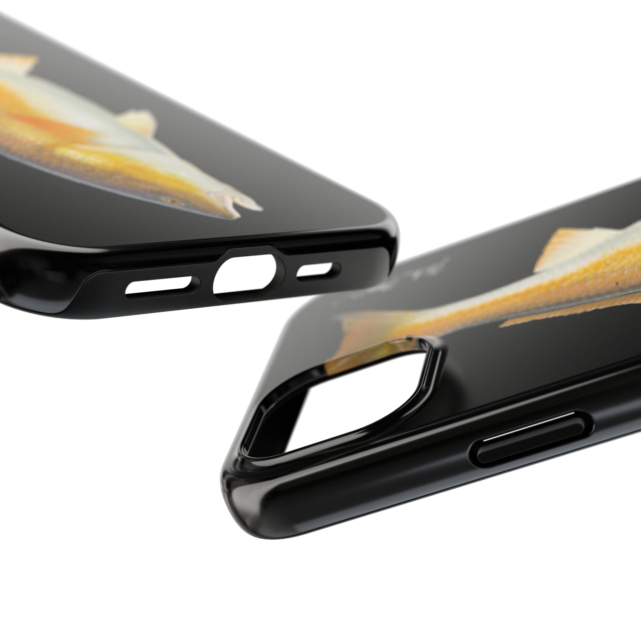 Bull Redfish Black Phone Case (iPhone)
