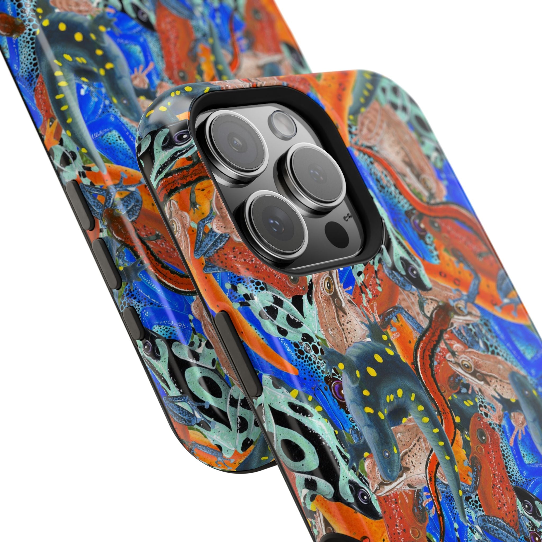 NEW Frogs and Salamanders MagSafe iPhone Case