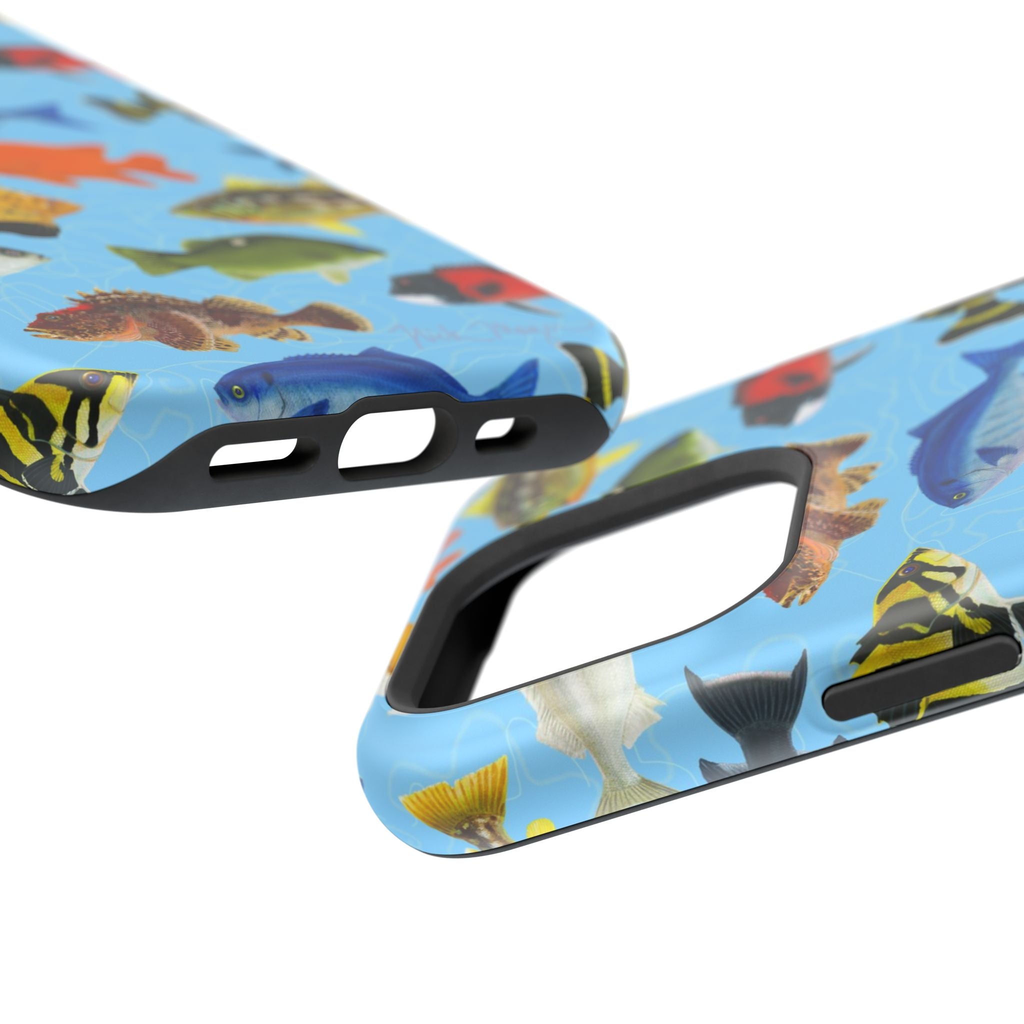 California Fish Blue MagSafe iPhone Case
