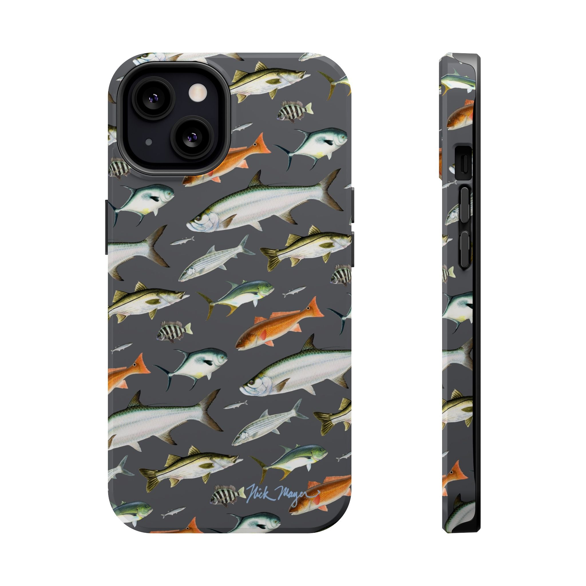 NEW Southern Fish Grey MagSafe iPhone Case