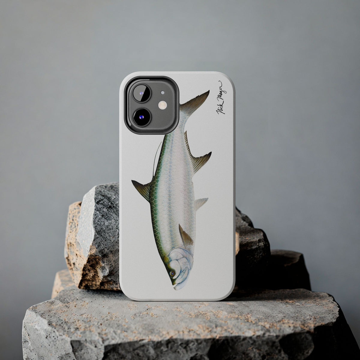 Tarpon White Phone Case (iPhone) Printify