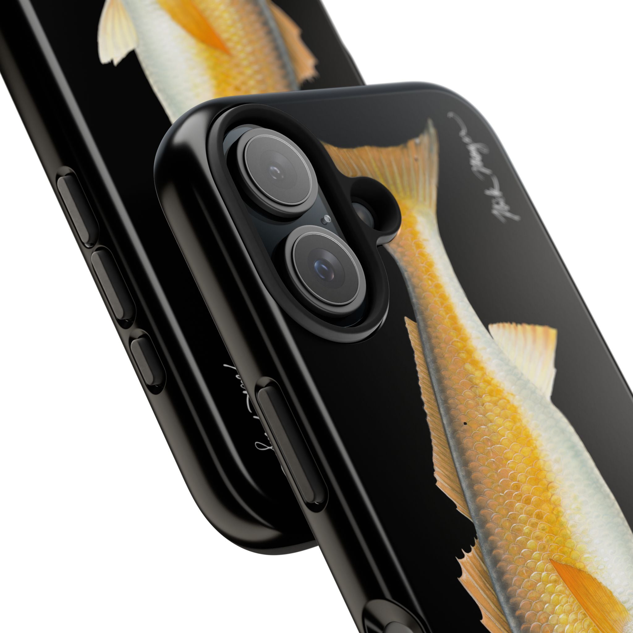 Bull Redfish Black Phone Case (iPhone)