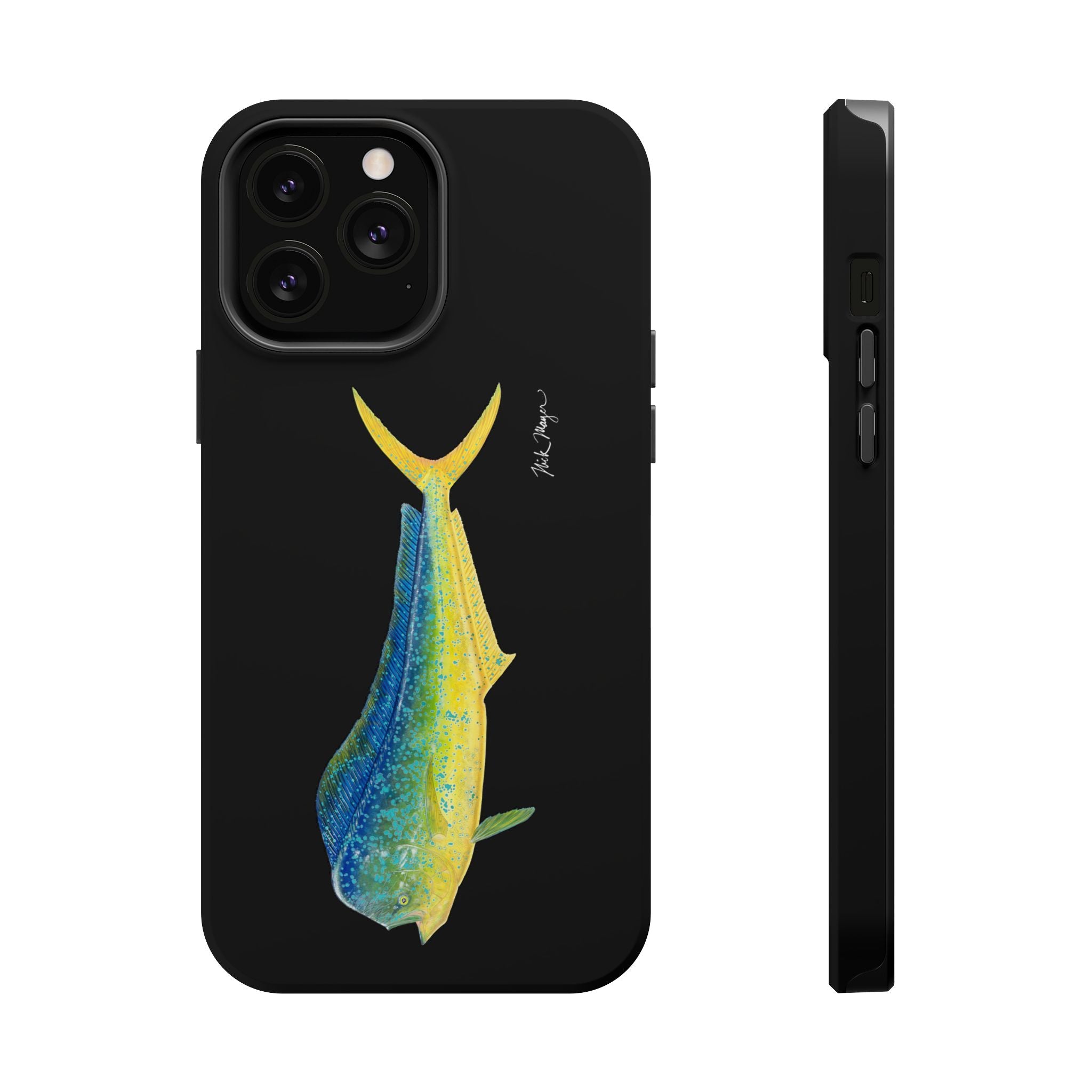 Bull Mahi MagSafe Black iPhone Case