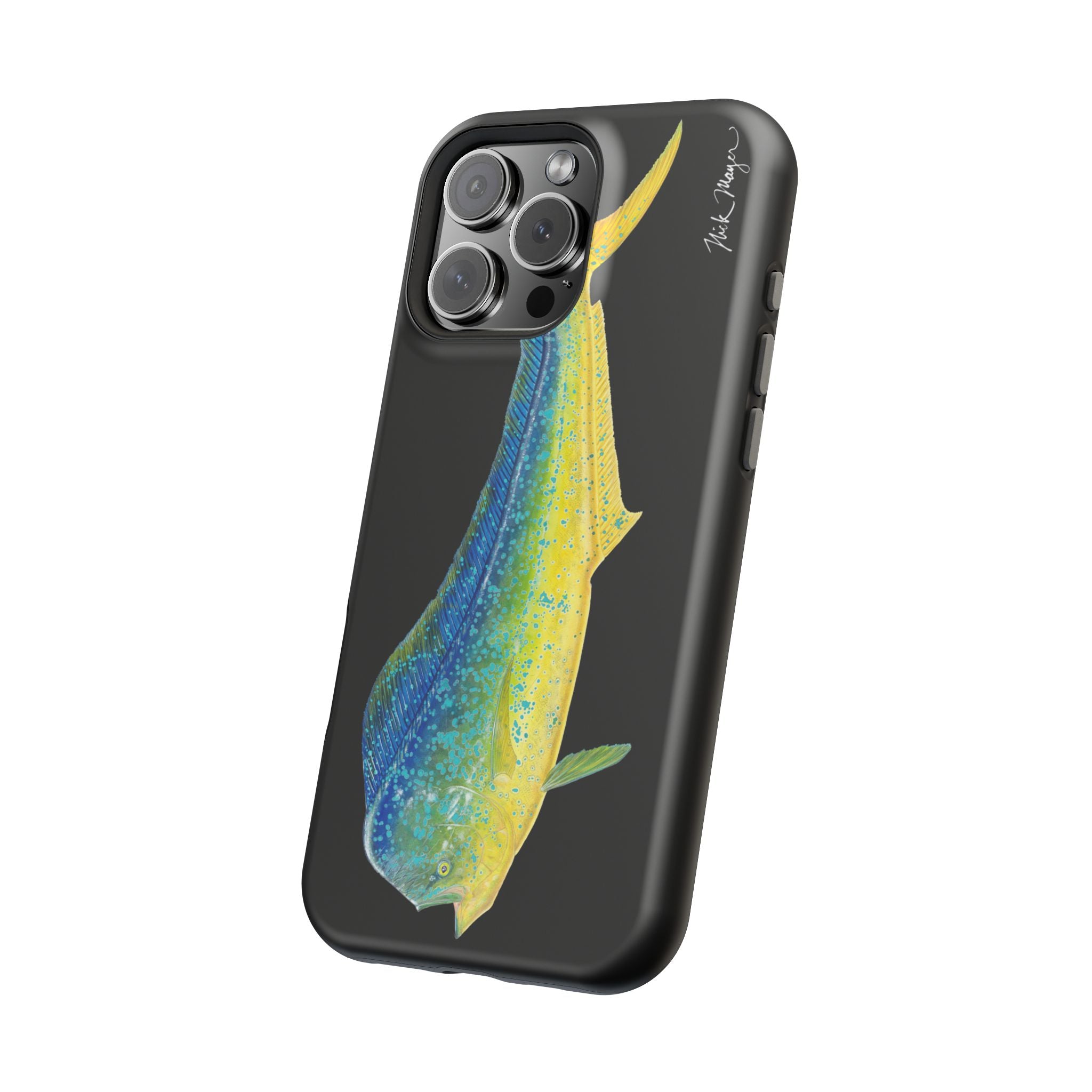 Bull Mahi MagSafe Black iPhone Case