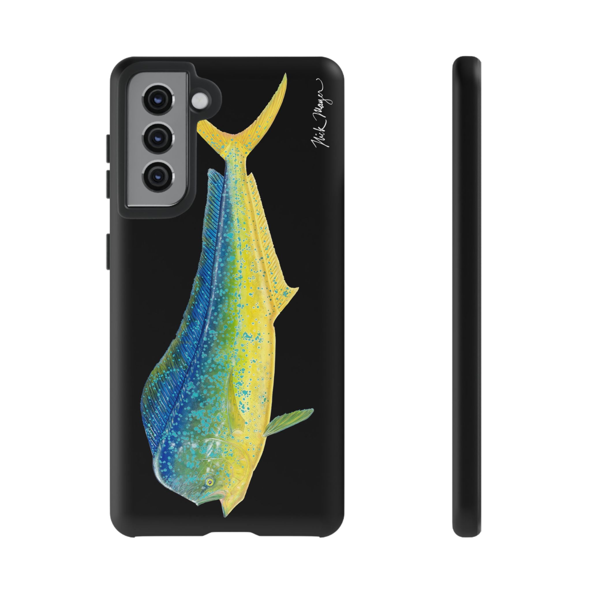 Bull Mahi Black Phone Case (Samsung)