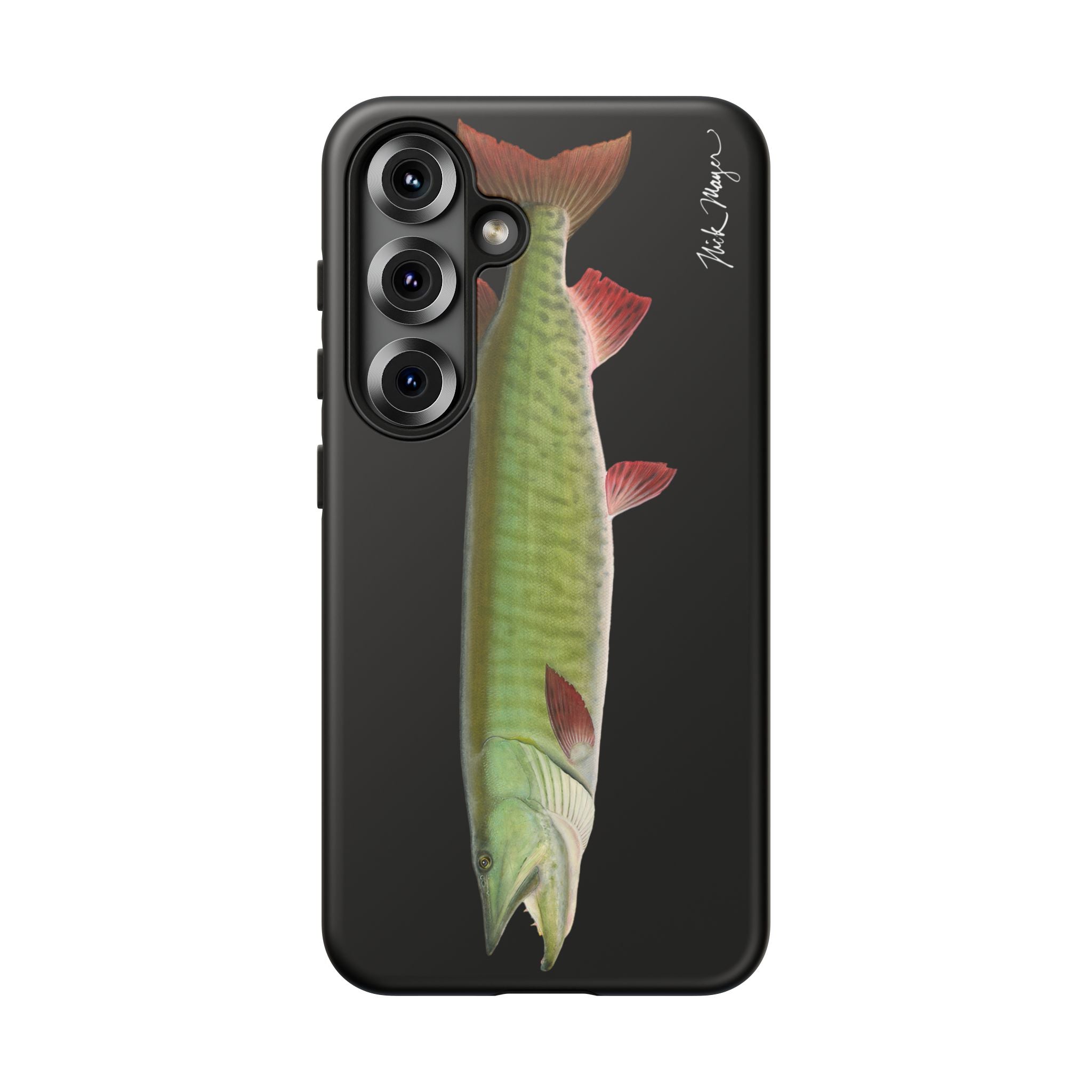 Trophy Muskie Black Phone Case (Samsung)