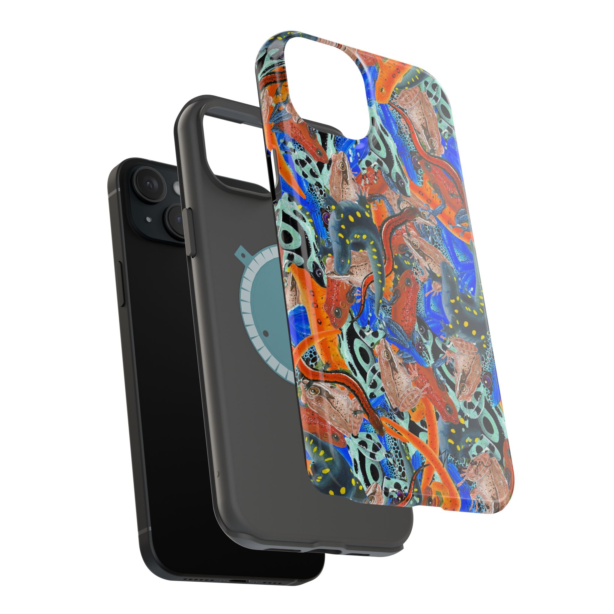 NEW Frogs and Salamanders MagSafe iPhone Case