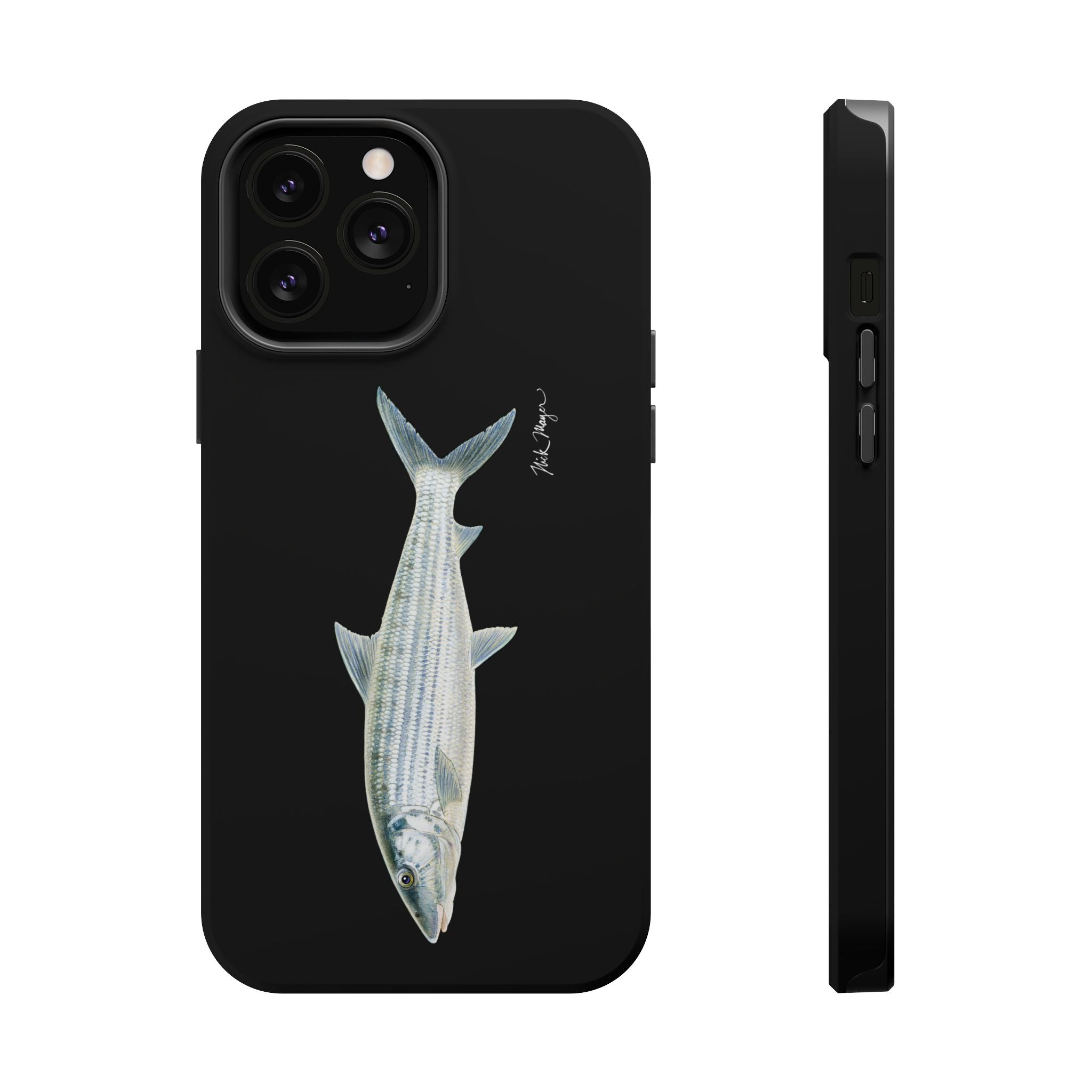 Bonefish MagSafe Black iPhone Case