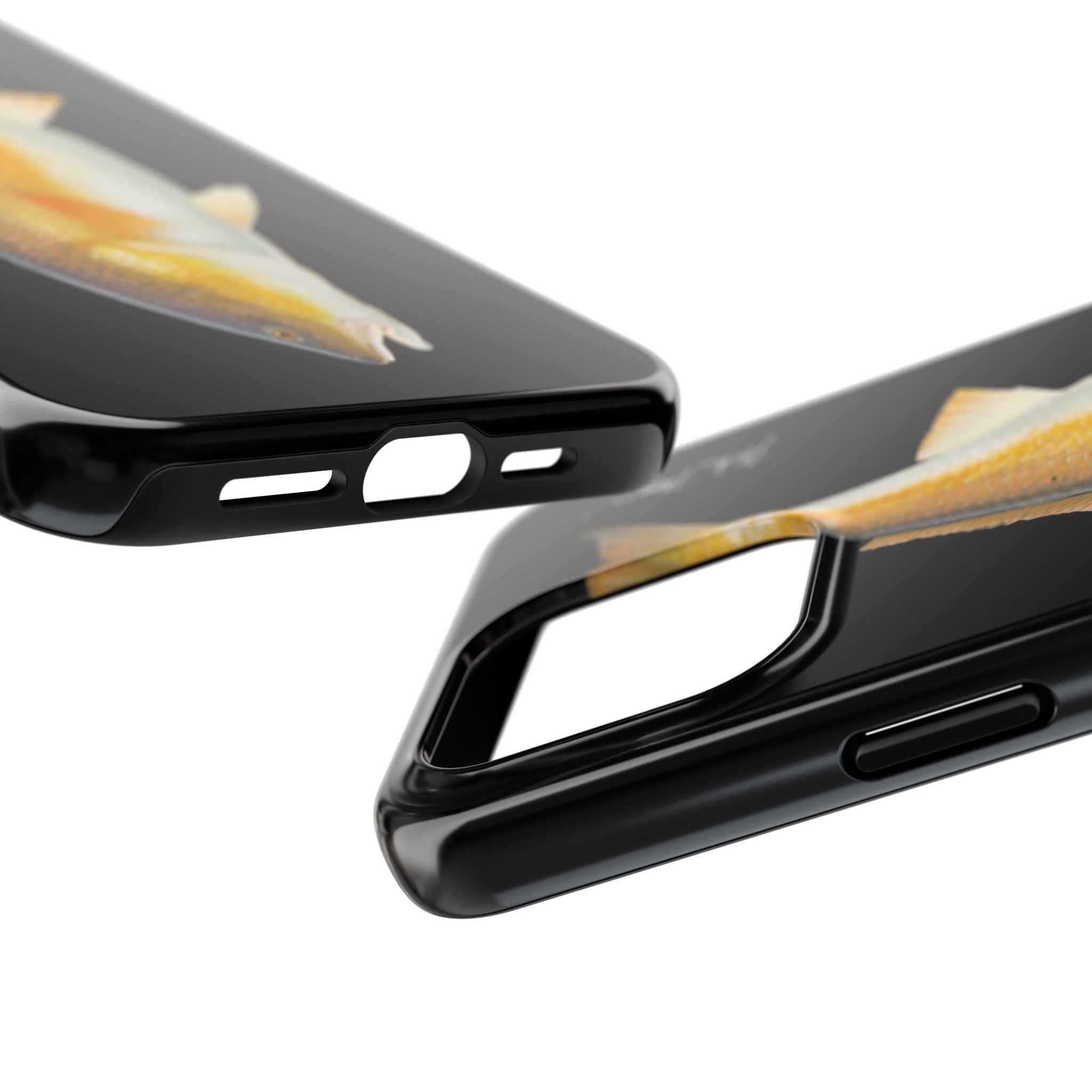 Bull Redfish Black Phone Case (iPhone)