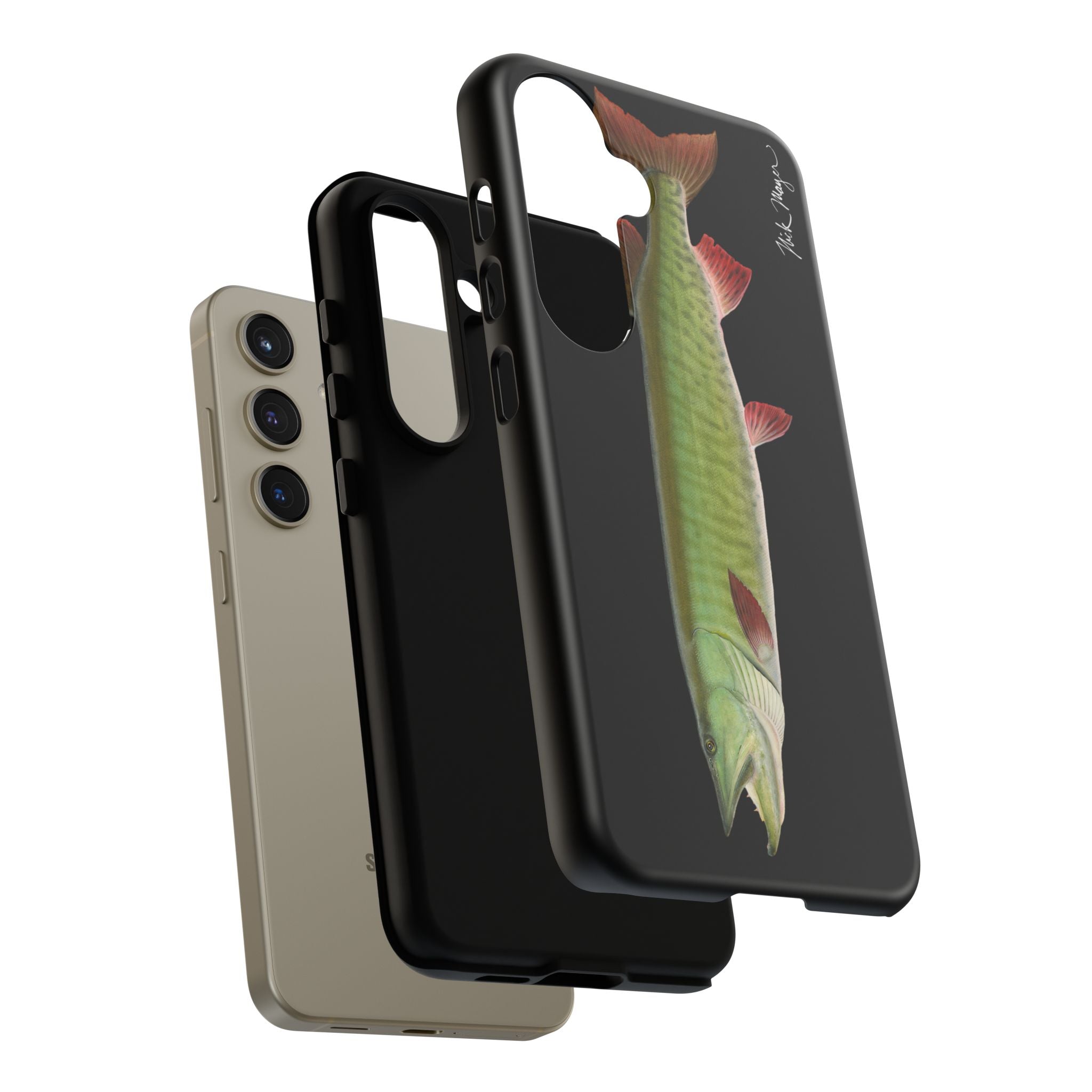 Trophy Muskie Black Phone Case (Samsung)