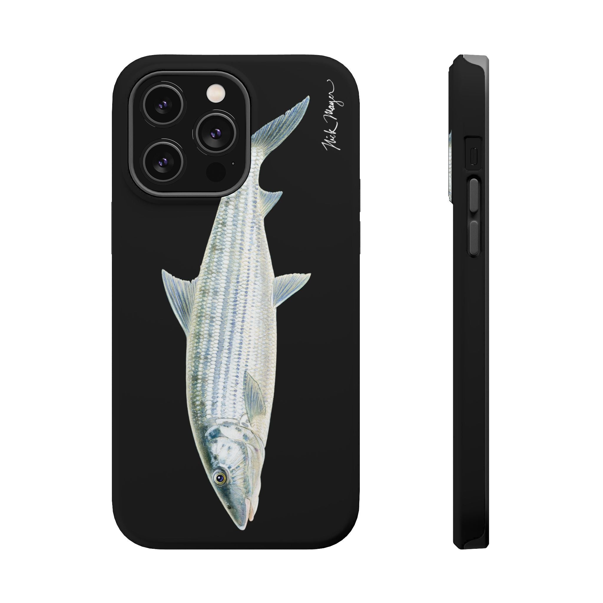 Bonefish MagSafe Black iPhone Case