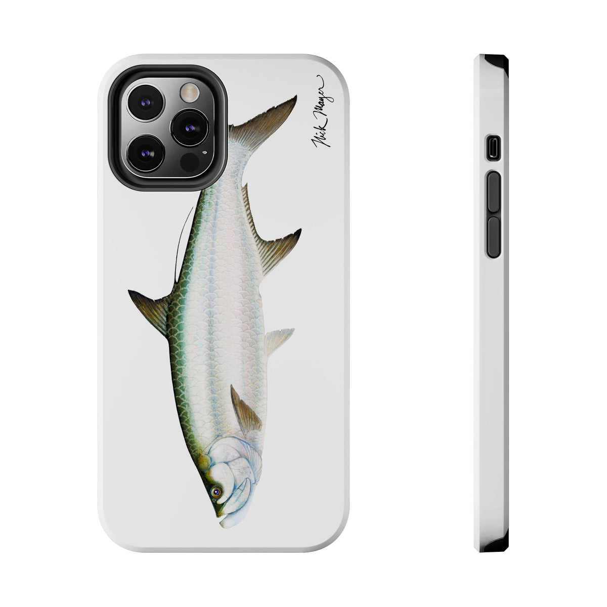 Tarpon White Phone Case (iPhone) Printify