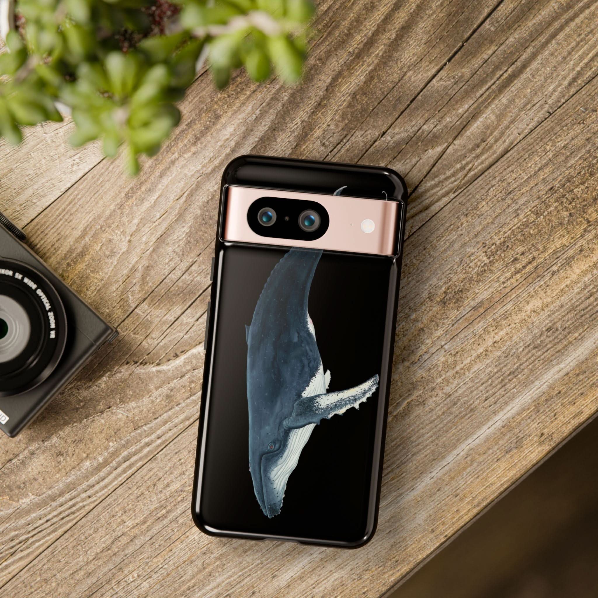 Humpback Black Phone Case (iPhone 16 & Samsung)