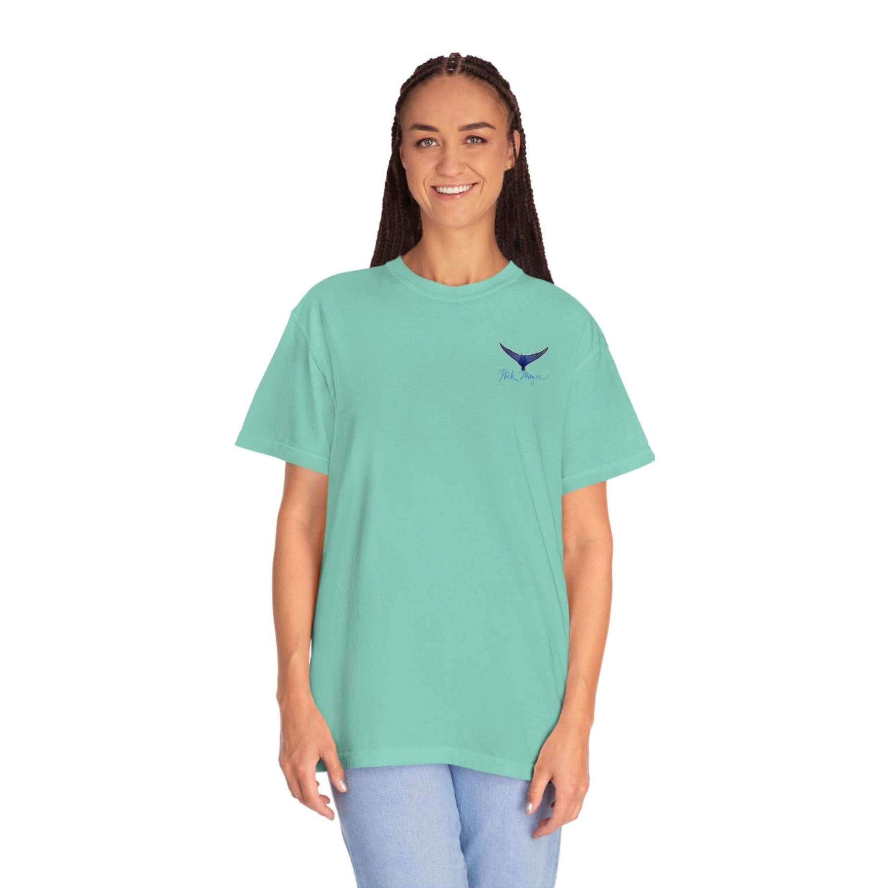 Tuna Slam Premium Front & Back Comfort Colors Tee