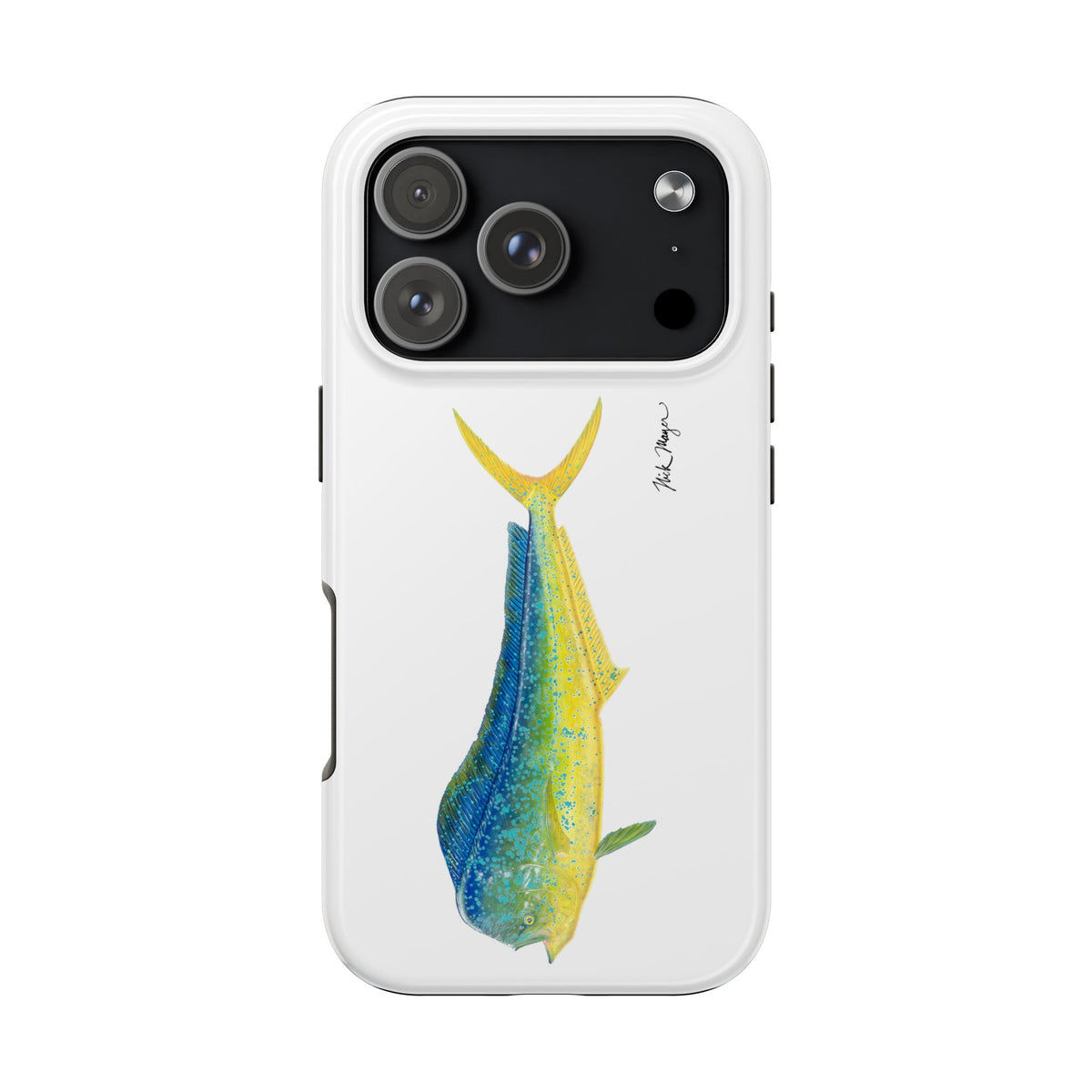 Bull Mahi White Phone Case (iPhone) Printify