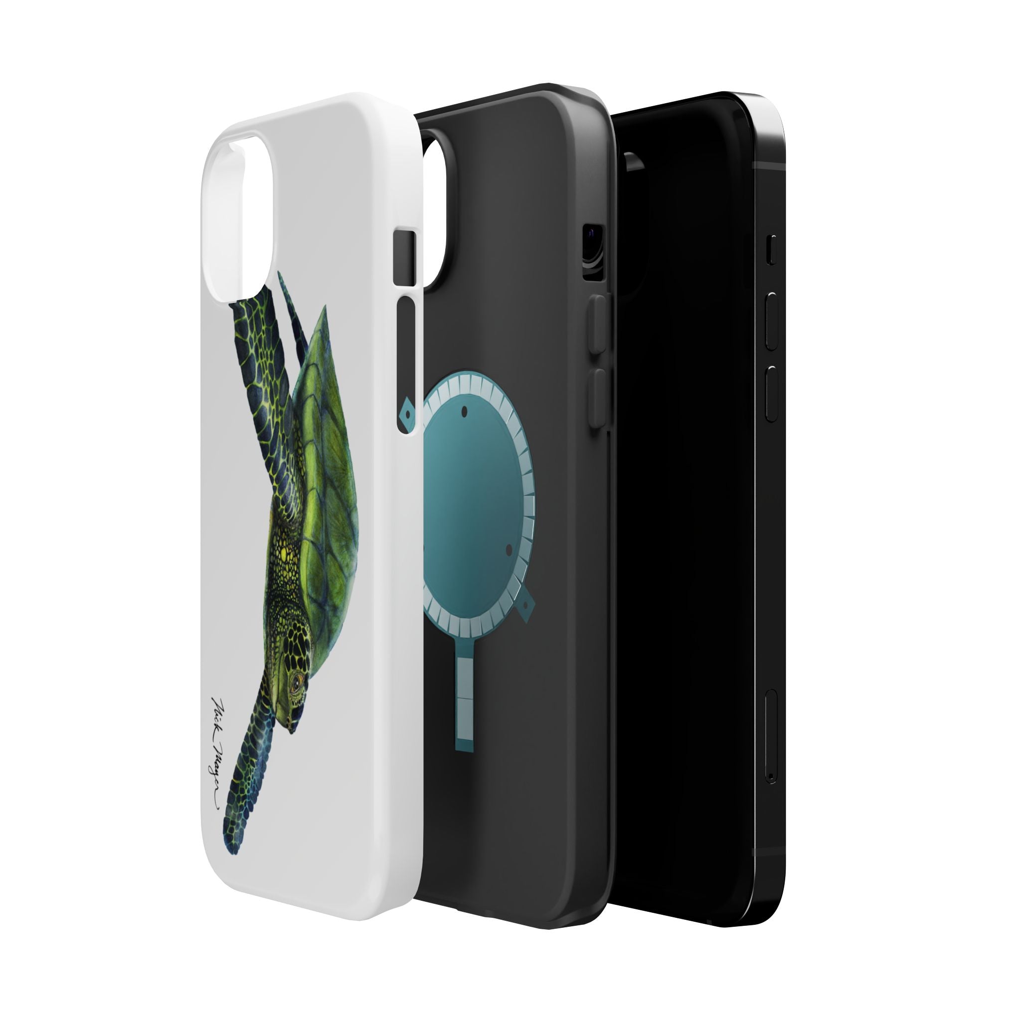 Green Sea Turtle MagSafe iPhone Case