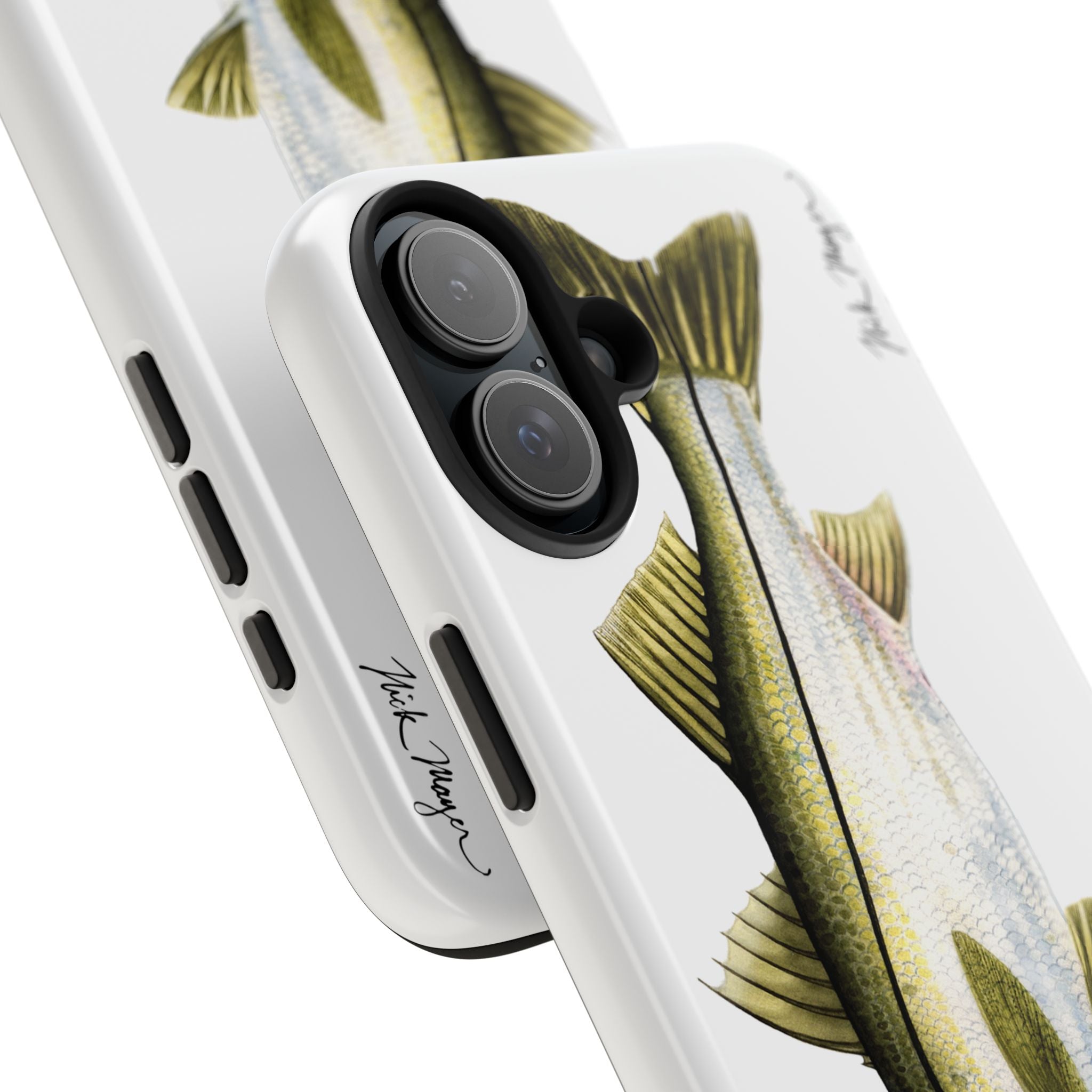 Snook White Phone Case (iPhone)