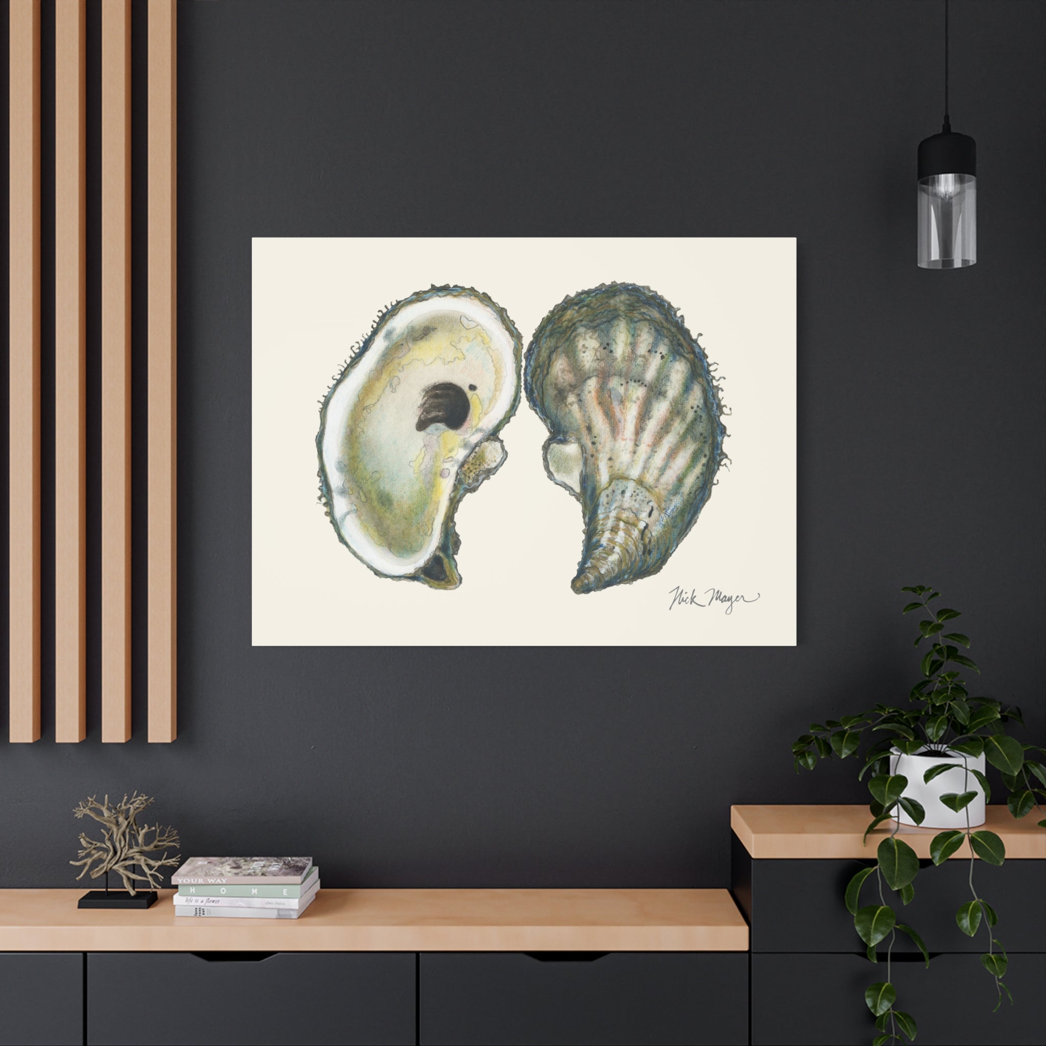 Atlantic Oysters I Canvas Print