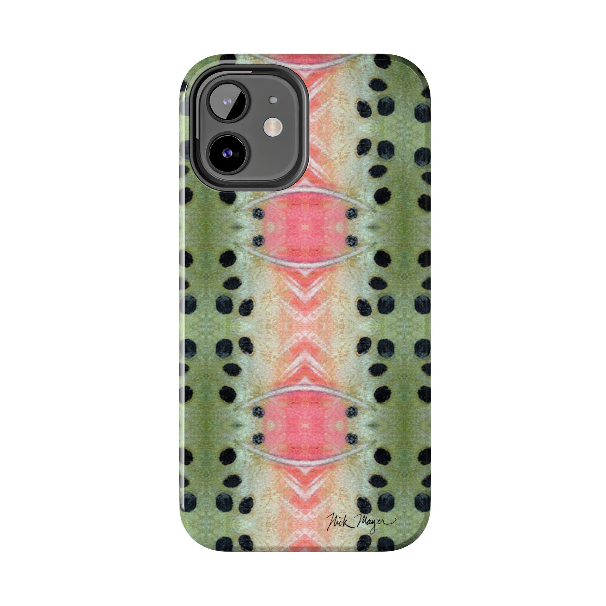 Rainbow Trout Pattern Phone Case (iPhone)