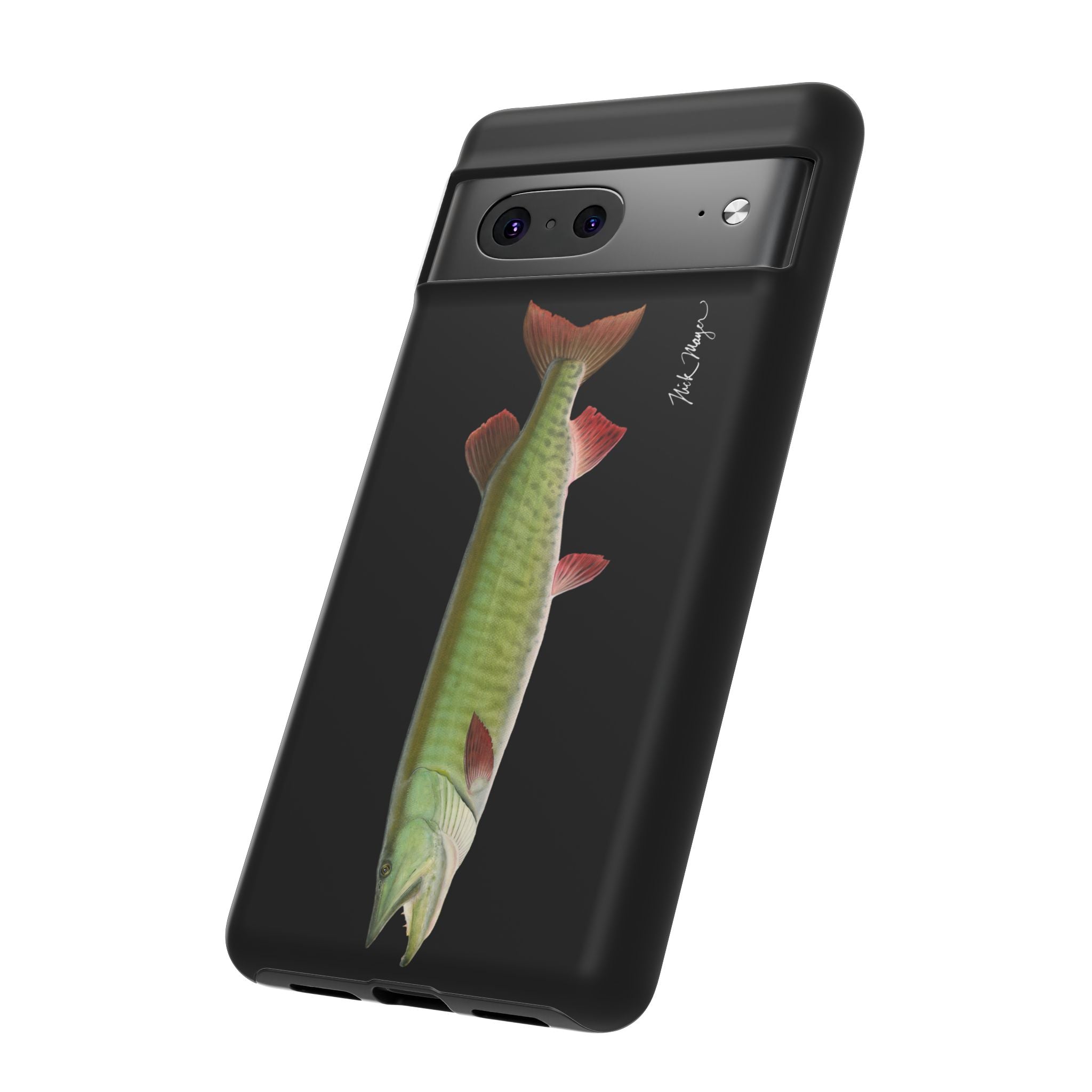 Trophy Muskie Black Phone Case (Samsung)