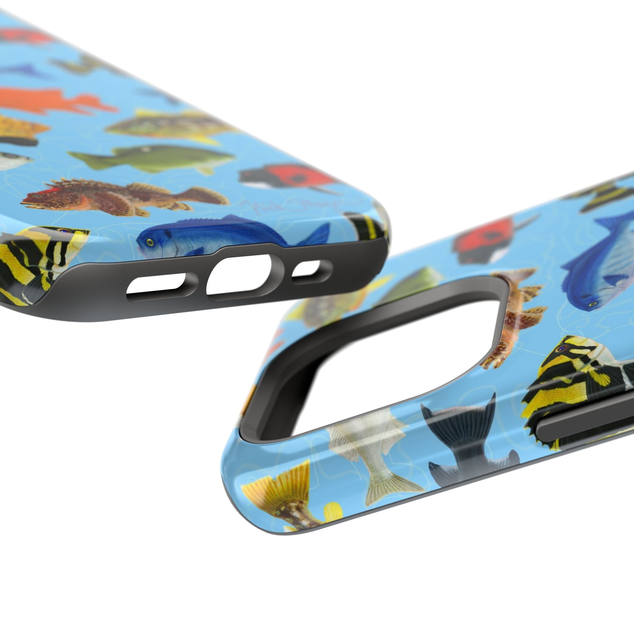 California Fish Blue MagSafe iPhone Case