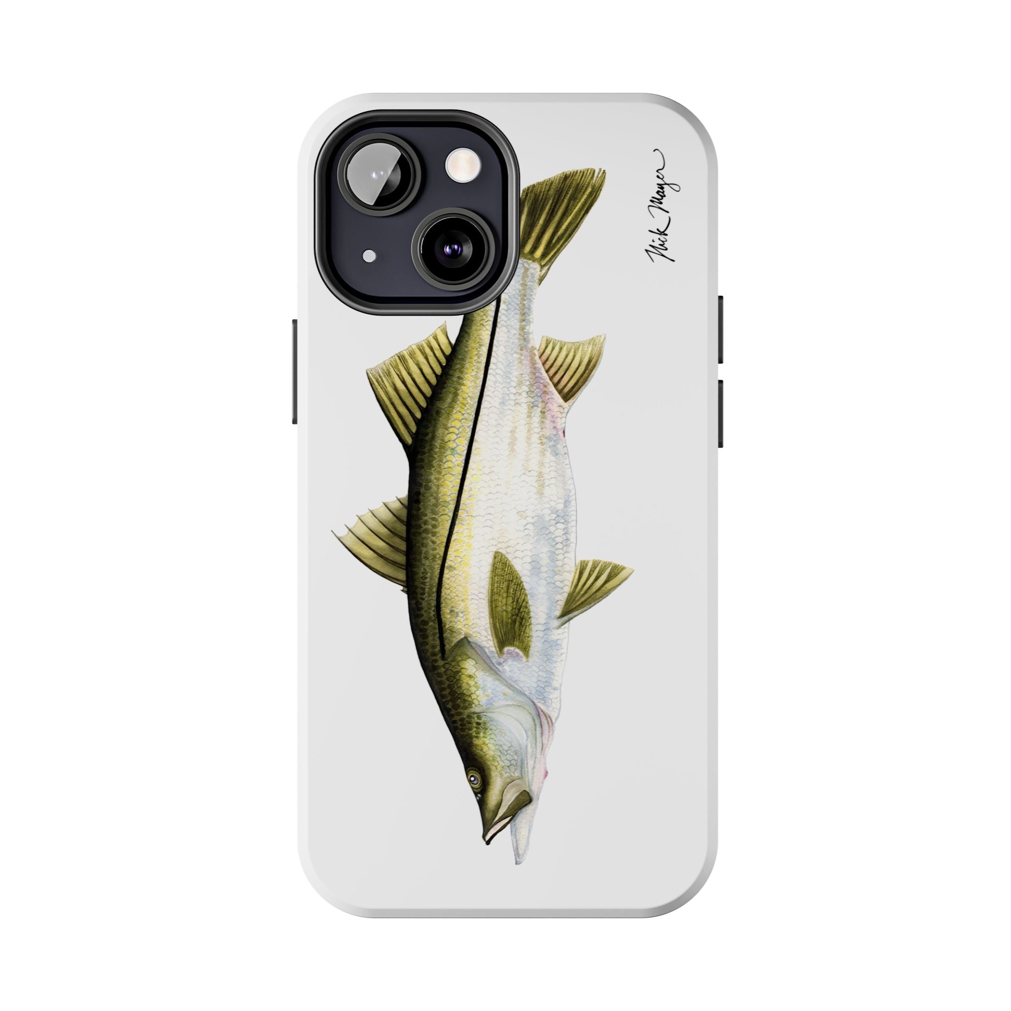 Snook White Phone Case (iPhone)