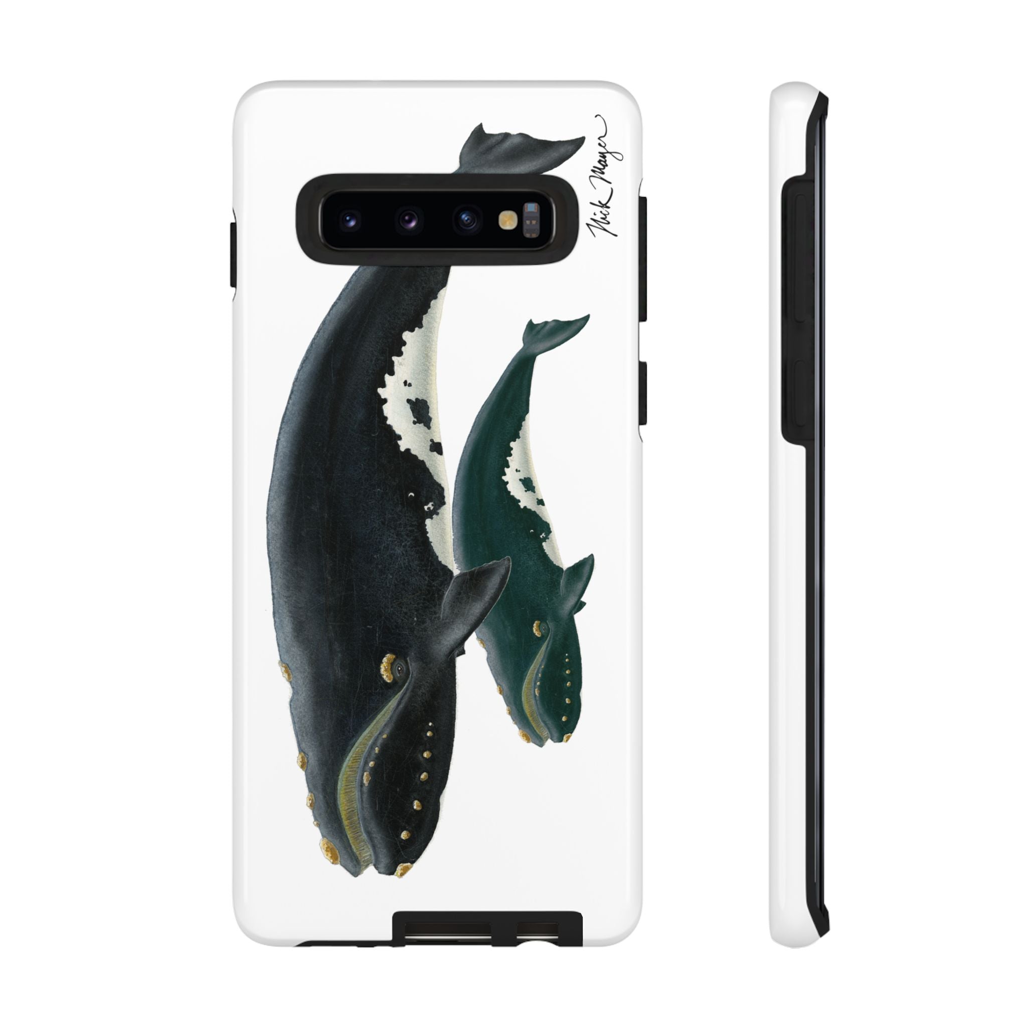 Mother & Calf Right Whale Phone Case (Samsung)