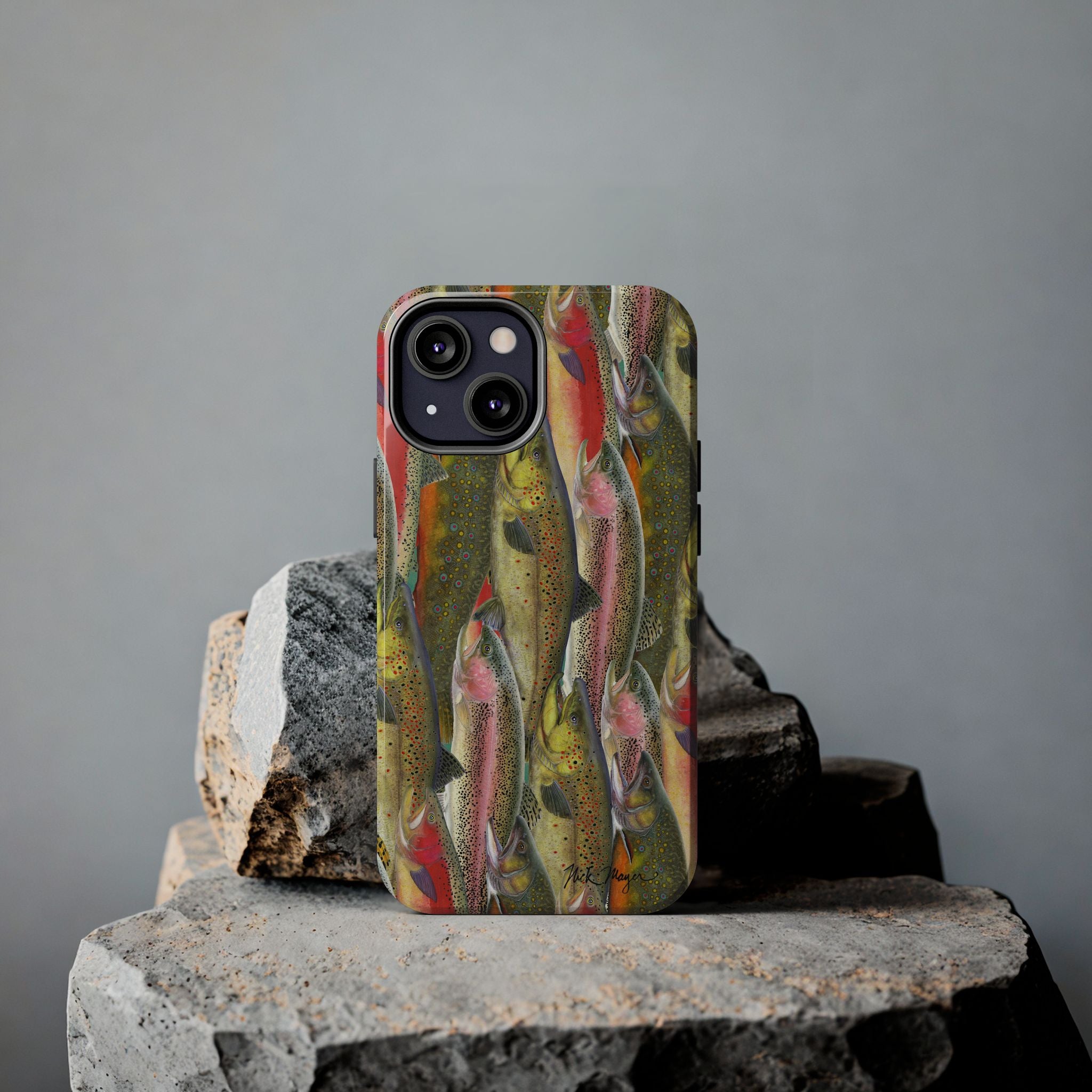 Trout Angler Phone Case (iPhone)