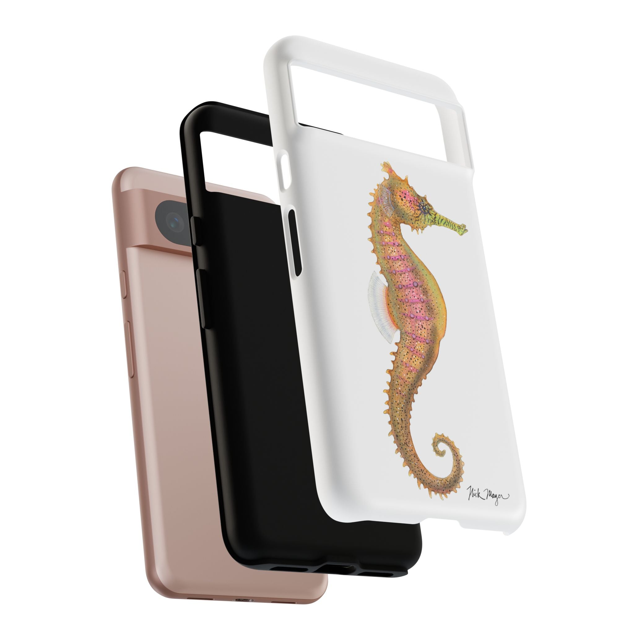 Pink Seahorse Phone Case (Samsung)