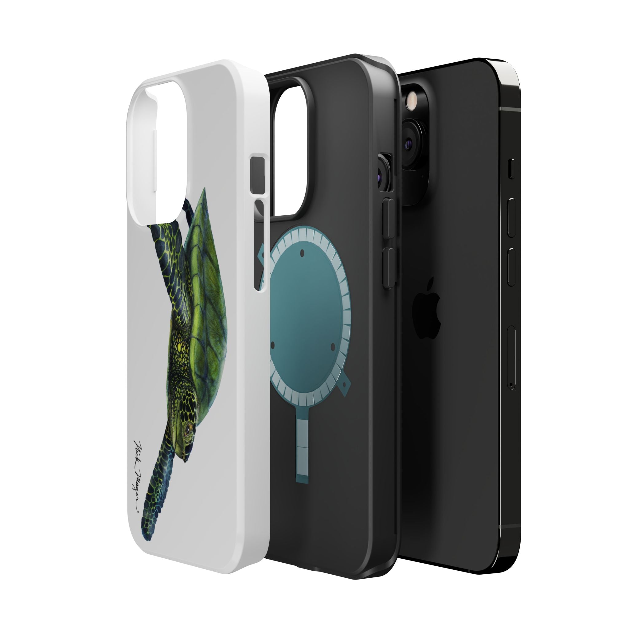 Green Sea Turtle MagSafe iPhone Case