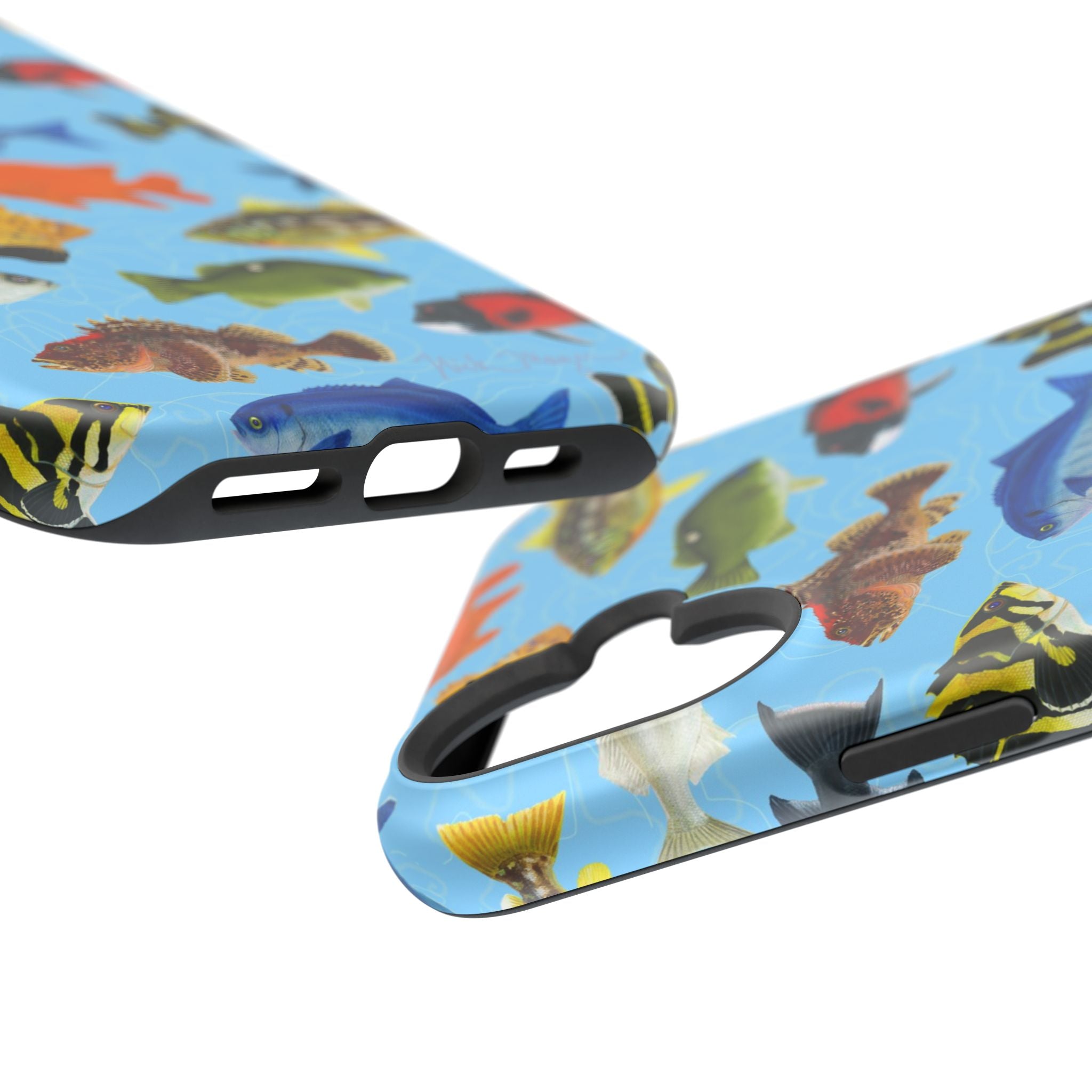 California Fish Blue MagSafe iPhone Case