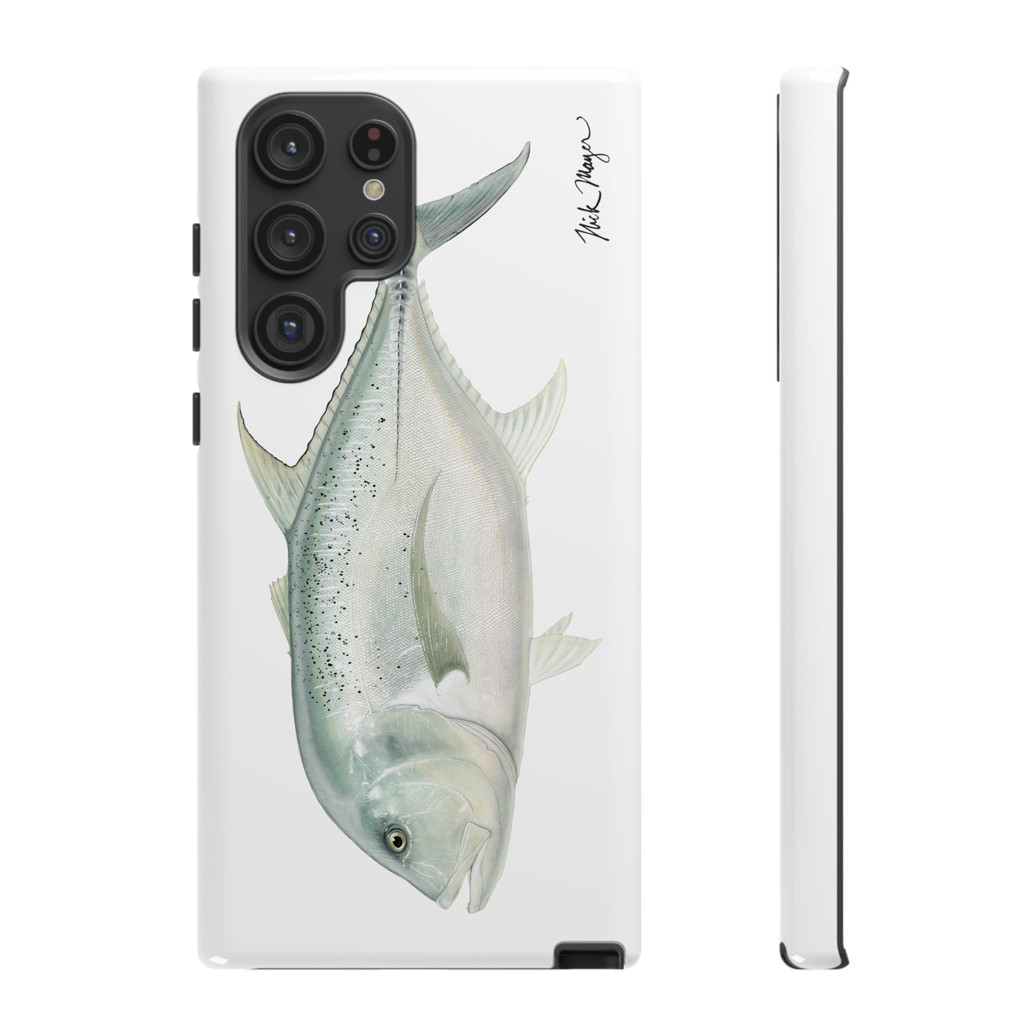 Boss GT White Phone Case (Samsung)
