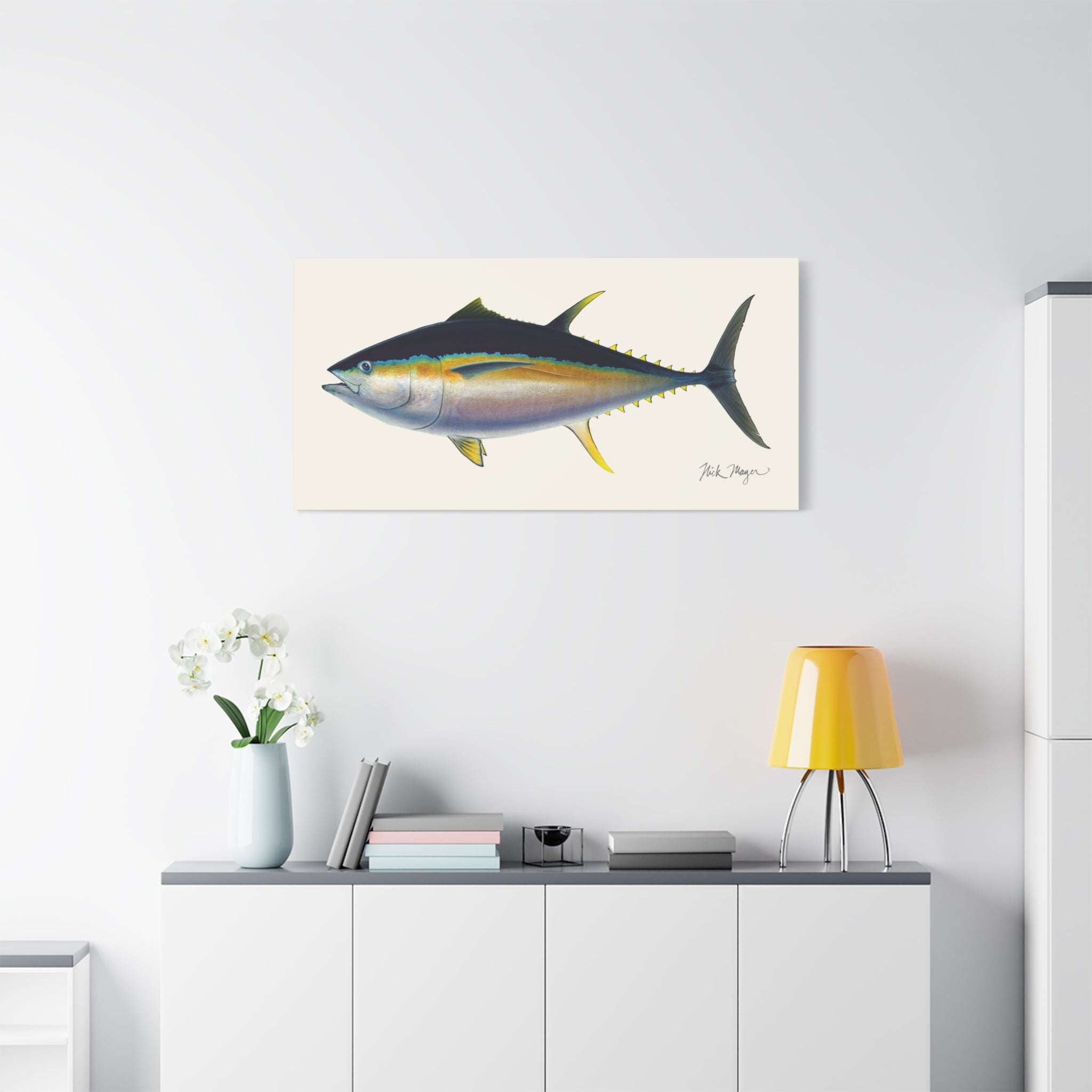 Bigeye Tuna Canvas Print
