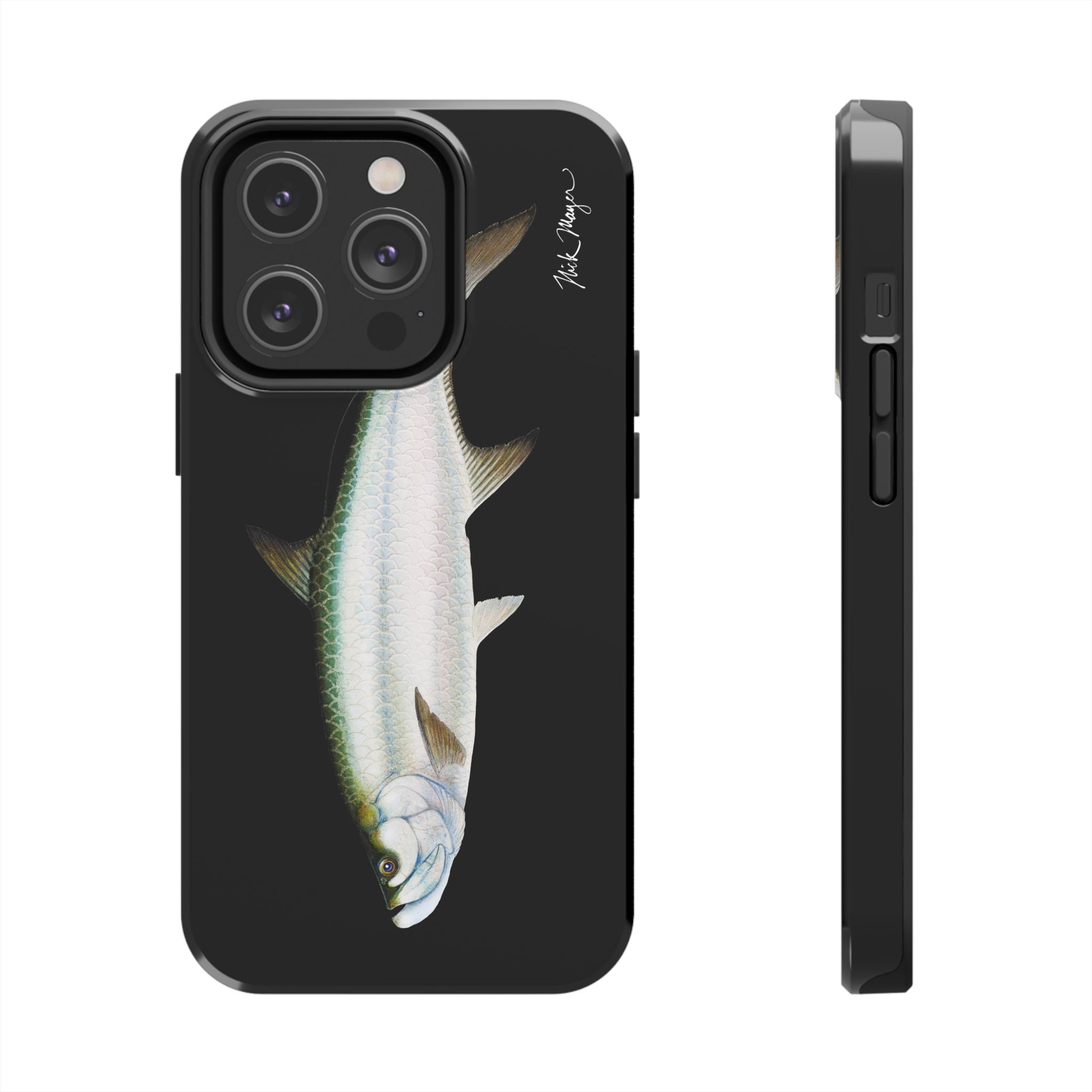 Tarpon Black Phone Case (iPhone)