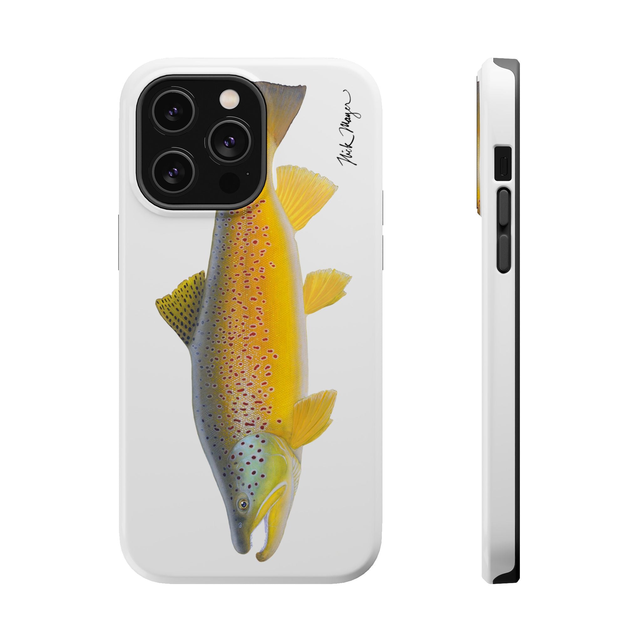 Brown Trout 3 MagSafe iPhone Case